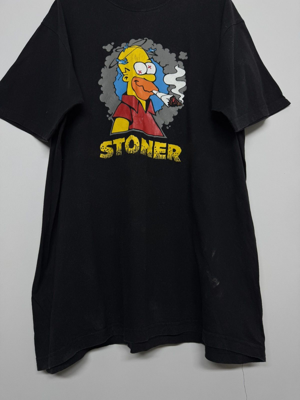 The Simpsons Vintage 90s Stoner Homer Simpsons The Simpsons Blunt Tee Size US XL / EU 56 / 4 - 7 Thumbnail