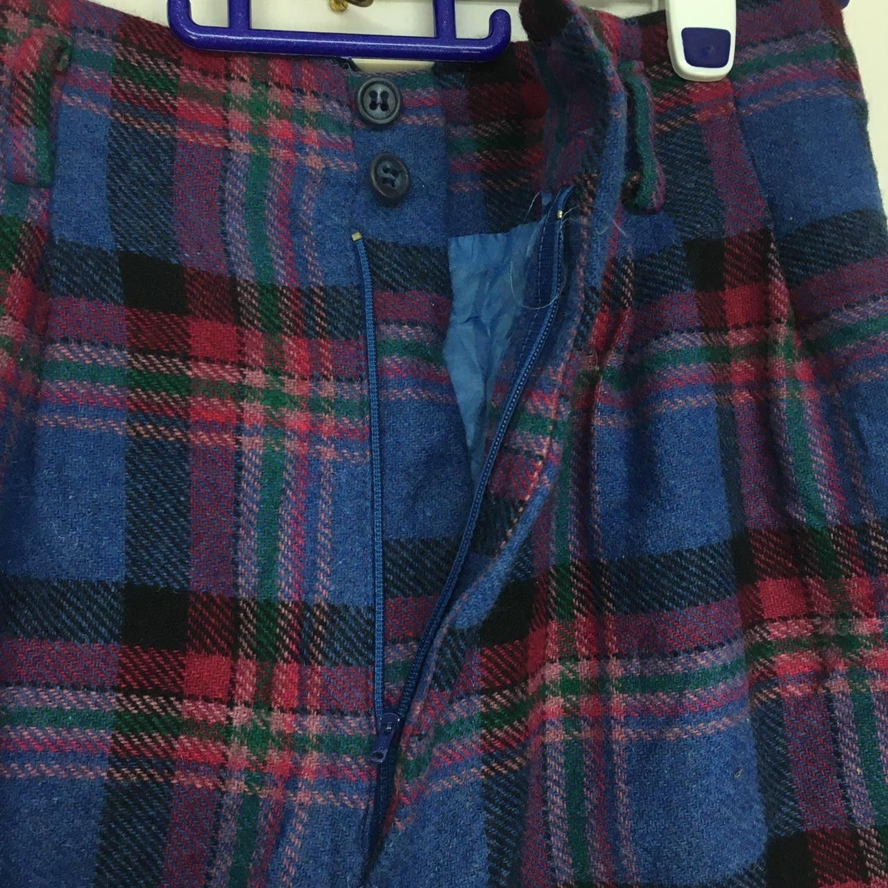 Dents Vtg DENTS DU MIDI Plaid Long Pants Trousers Casual Pants Size 25" / US 0 / IT 36 - 3 Thumbnail
