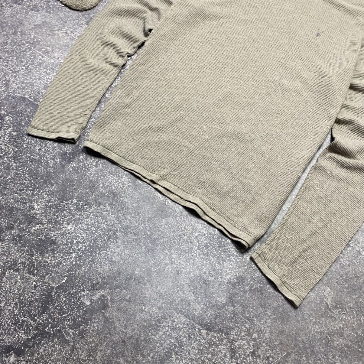Allsaints Men’s Allsaints Small logo Beige basic luxury sweater Size US M / EU 48-50 / 2 - 5 Thumbnail
