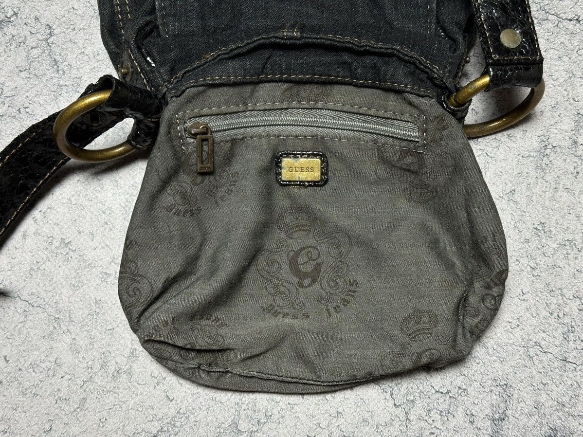 Guess Vintage Guess Y2K Denim Shoulder Crossbody Mini Bag Size ONE SIZE - 14 Thumbnail