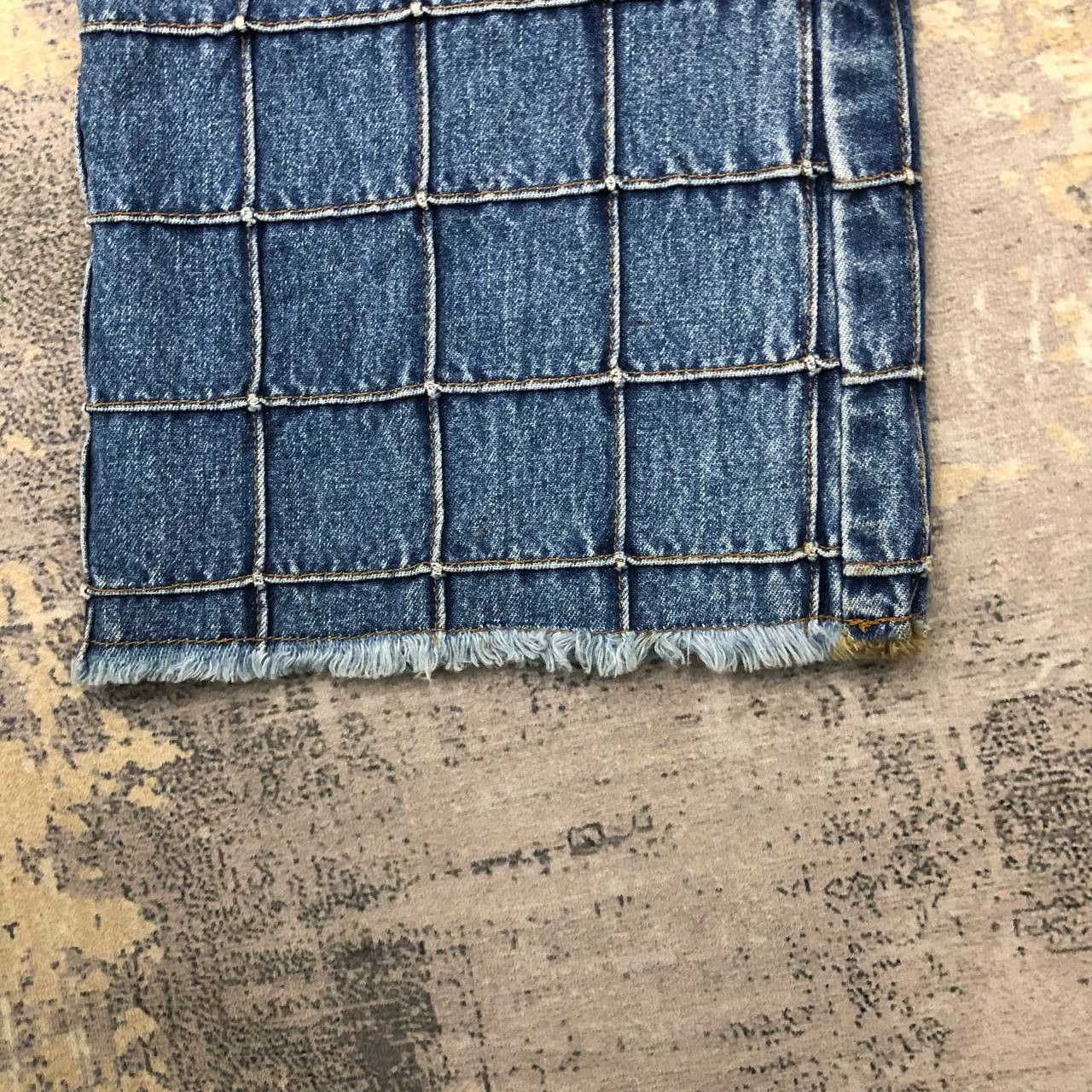 Ralph Lauren P789 VTG RALPH LAUREN FLARED PATCHWORK JEANS Size 28" / US 6 / IT 42 - 9 Thumbnail