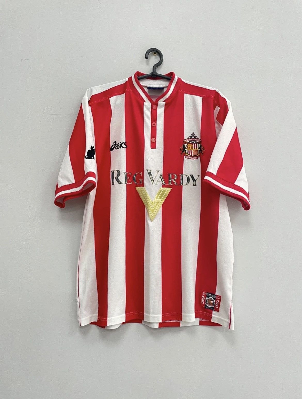 Asics Sunderland 1999/2000 Home Football Shirt Soccer Jersey Asics Size US M / EU 48-50 / 2 - 1 Thumbnail