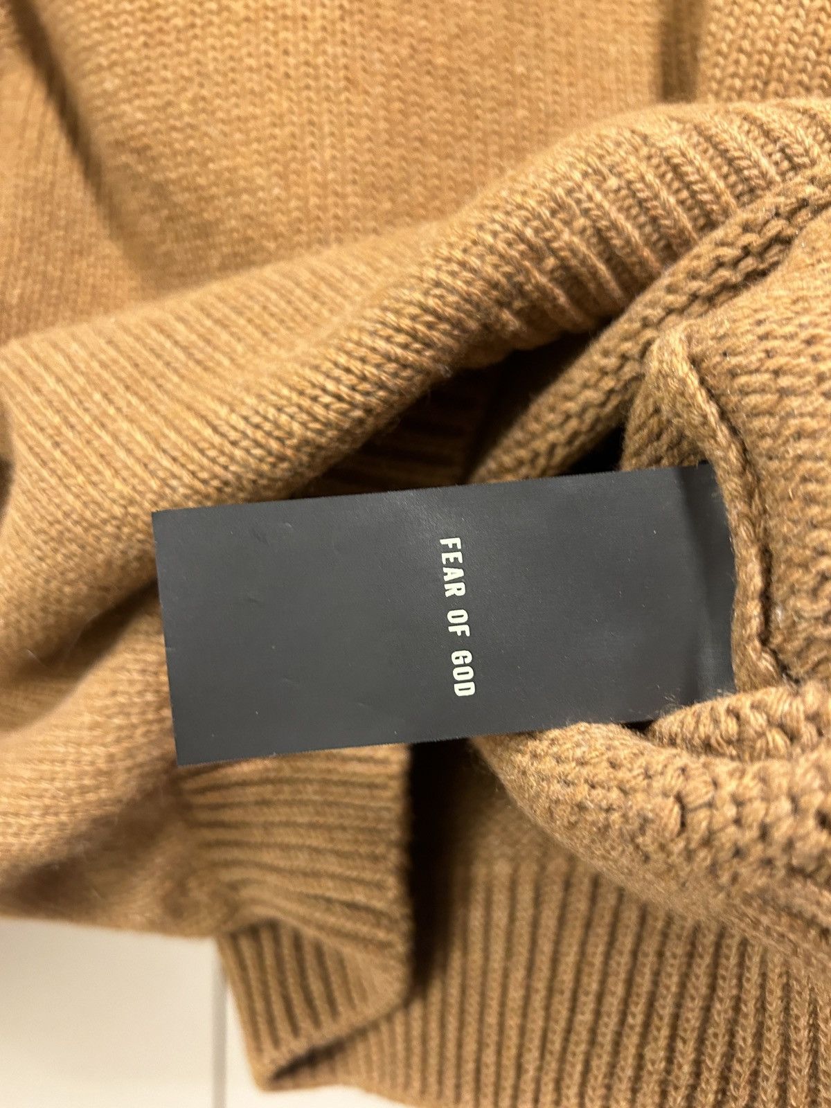 Fear of God Fear Of God - Wool Cashmere Sweater Brown medium Size US XL / EU 56 / 4 - 3 Thumbnail