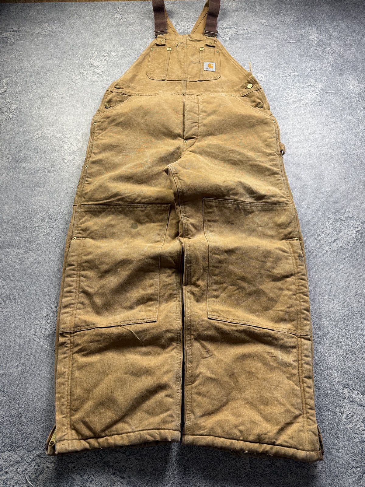 Carhartt VINTAGE Thrashed 80’s Carhartt Overalls Size US 36 / EU 52 - 1 Thumbnail