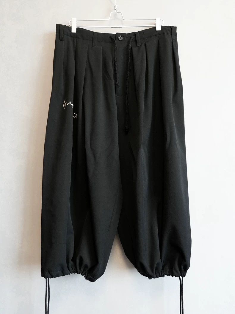 Yohji Yamamoto Yohji Yamamoto Yohji Yamamoto Balloon Pants with Drawstrin Size US 27 - 3 Thumbnail