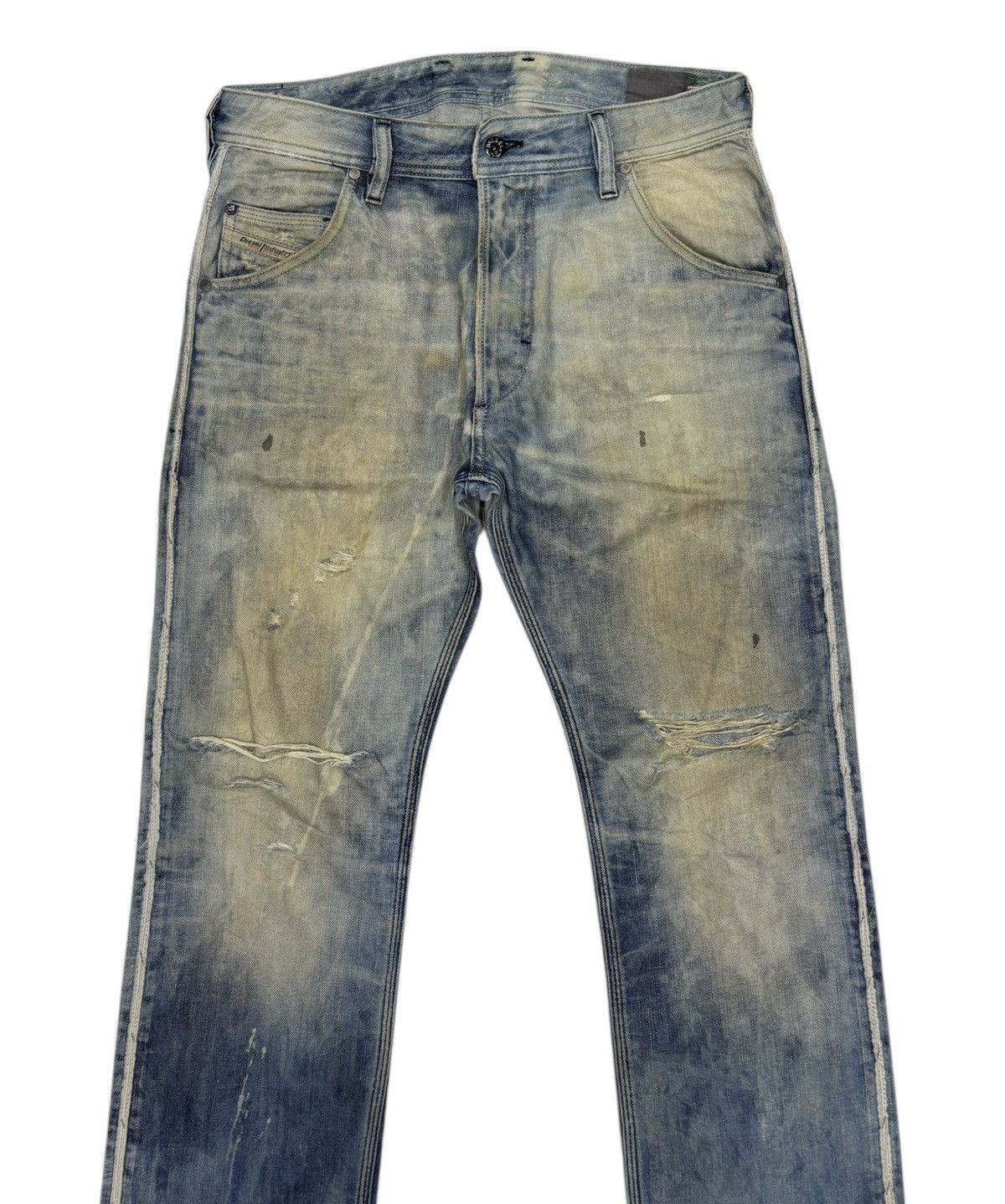 Diesel 🔥OG DIESEL ROCKSTAR BLEACH DISTRESSED DENIM JEANS Size US 32 / EU 48 - 5 Thumbnail