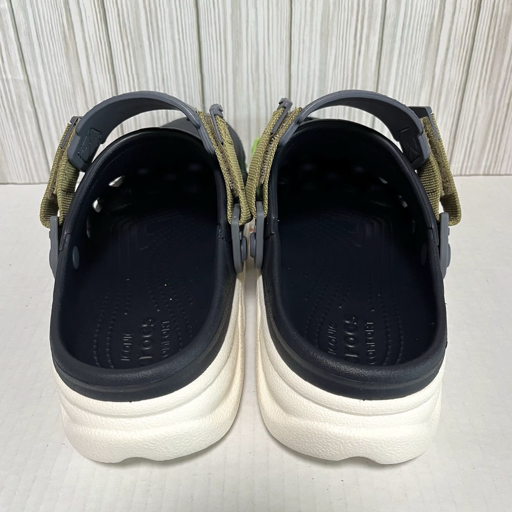 Crocs Crocs Clog Sneaker Navy Blue Marine NEW Unisex Adults W9 M7 2024 Minions Classic Crocs Duet Max 2 Clog Shoes Shoes Size US 9 / IT 39 - 4 Thumbnail