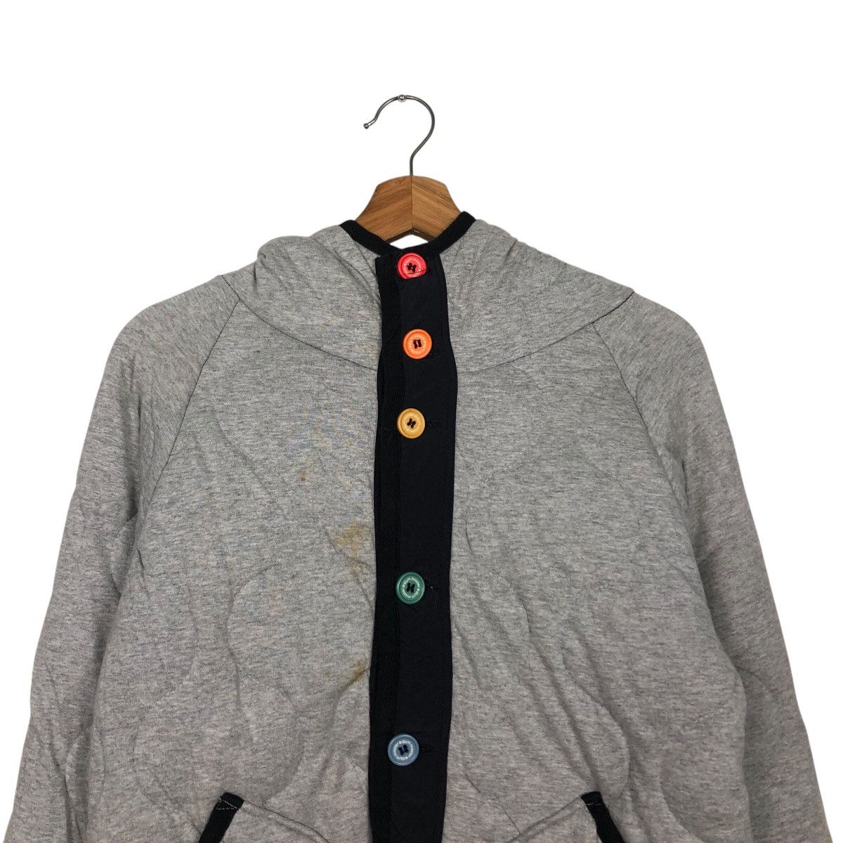 Hysteric Glamour 📌Vintage Biker Jacket Gym Master Quilted Puffer Button Size US S / EU 44-46 / 1 - 4 Thumbnail