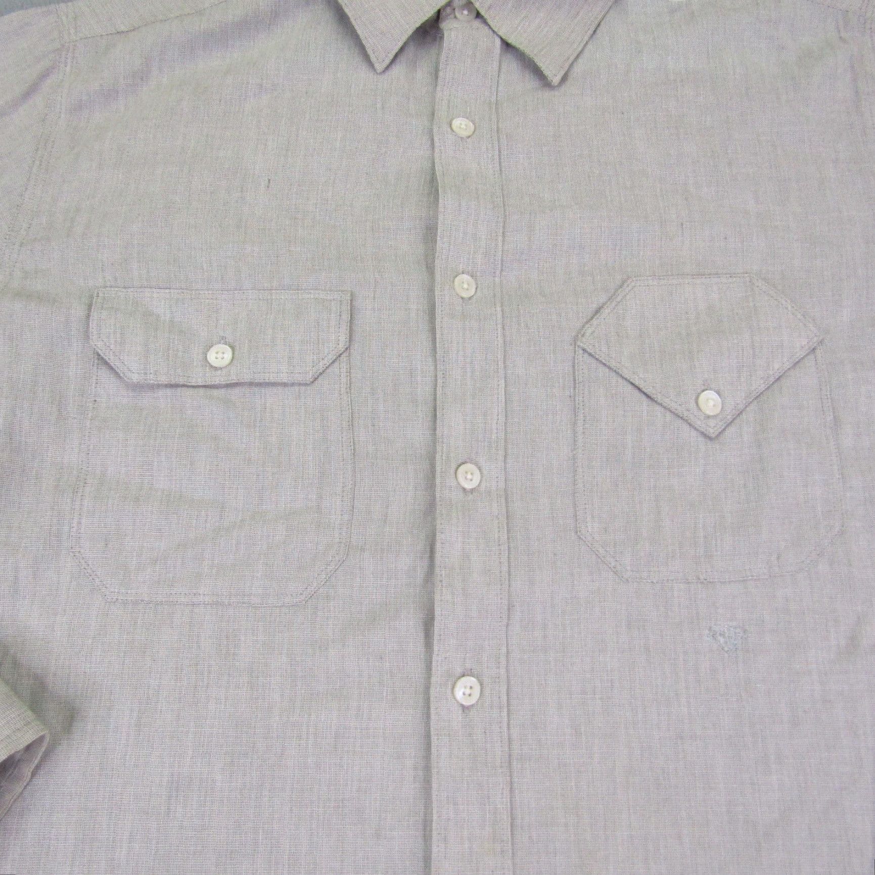 Diamond Supply Co. Diamond Supply Co. Shirt Men Slim Fit Button-Up Gray Small Size US S / EU 44-46 / 1 - 3 Thumbnail