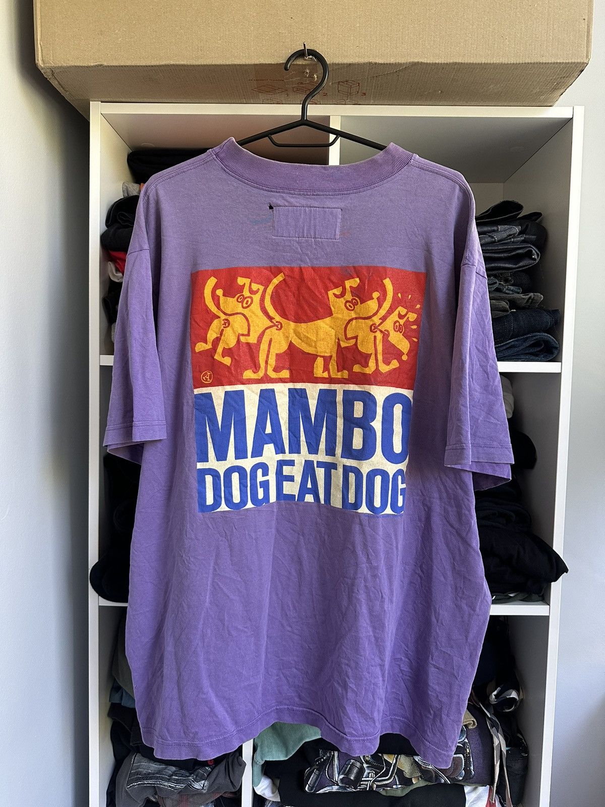 Mambo 🔥VINTAGE SURF STYLE 1990 MAMBO “DOG EAT DOG” T-SHIRT Size US L / EU 52-54 / 3 - 1 Thumbnail