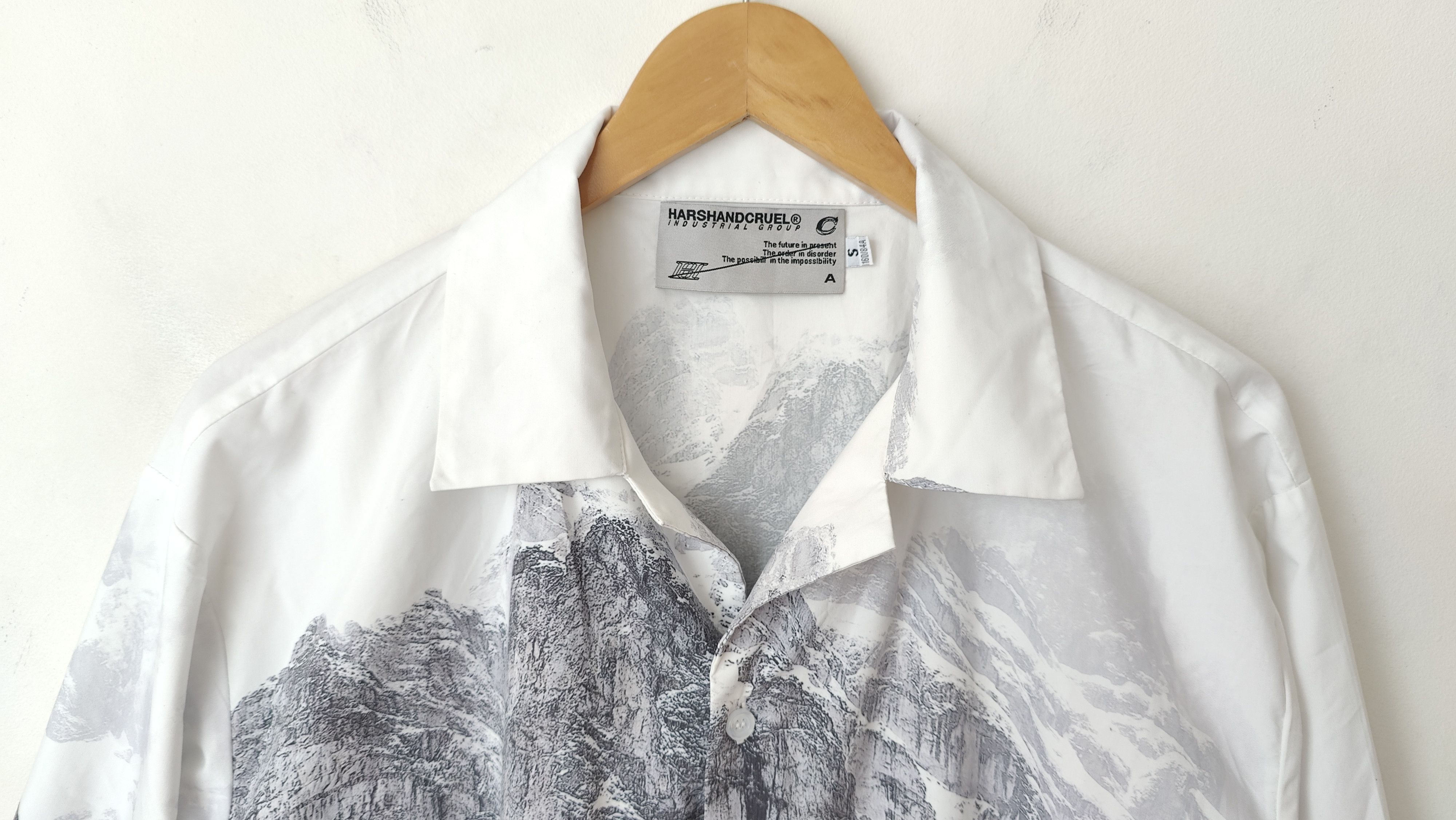 Harsh and Cruel Harsh & Cruel Mountains Full Print Button Up Shirt Size US L / EU 52-54 / 3 - 3 Thumbnail