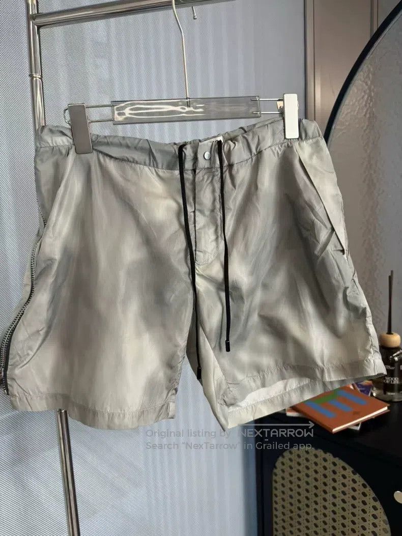 Balenciaga Balenciaga Gray Side-Zip Short Pants Size US 32 / EU 48 - 1 Thumbnail