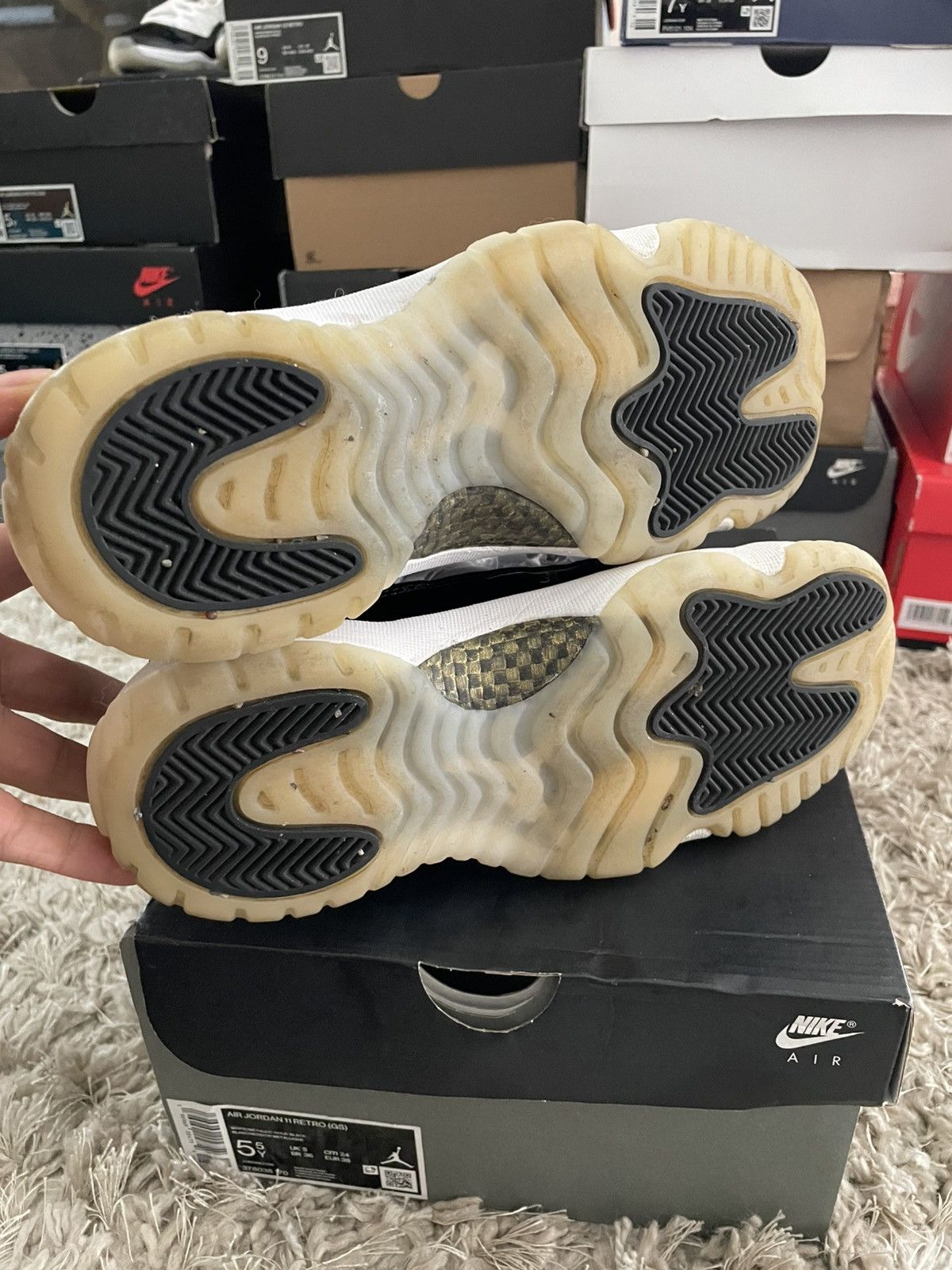 Jordan Brand Jordan 11 gratitude Size US 5.5 / EU 38 - 7 Thumbnail