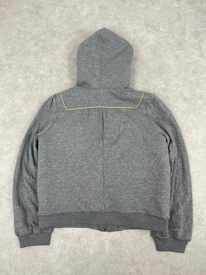 Marc Jacobs Marc Jacobs Grey Fur Hooded Cargo Zip Up Sweater Size XS / US 0-2 / IT 36-38 - 6 Thumbnail