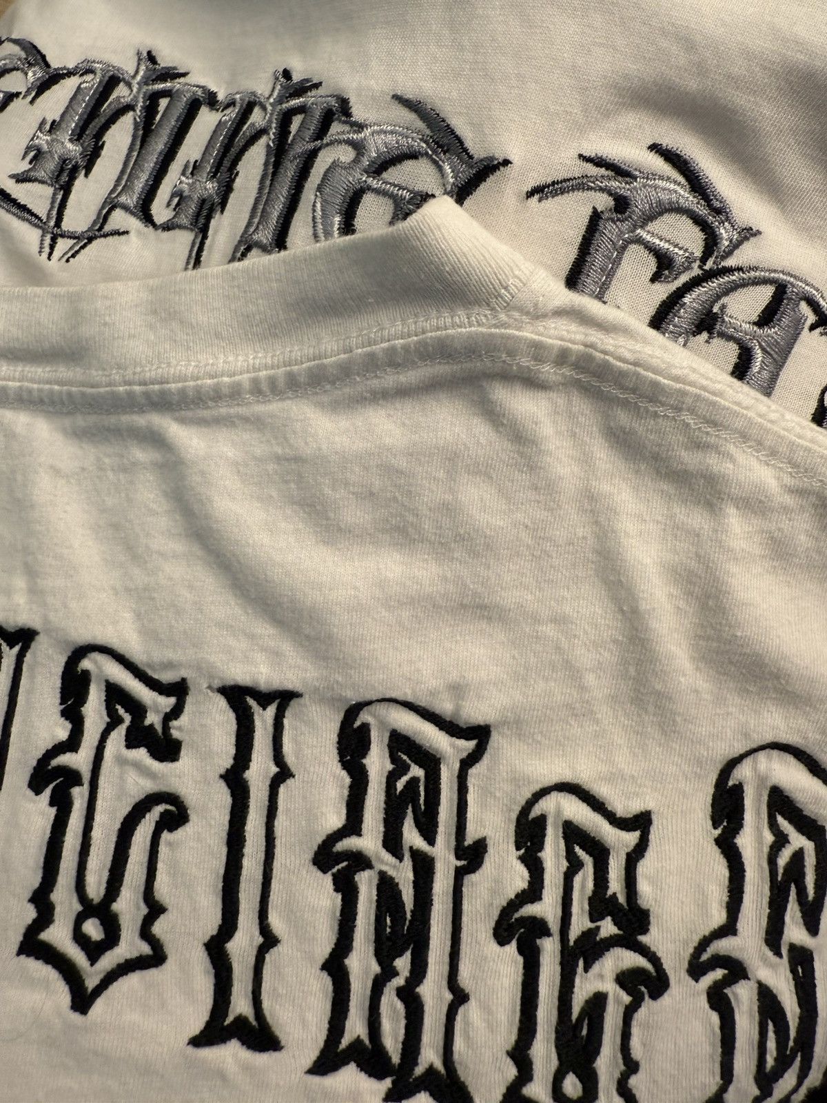 Balenciaga BALENCIAGA GOTHIC TATTOO T-SHIRT Size US M / EU 48-50 / 2 - 9 Thumbnail