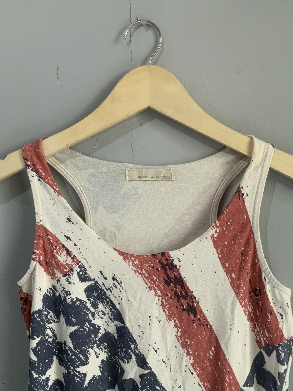 Balmain Japanese American Flag AOP Balmain Satisfy Tank top Size US S / EU 44-46 / 1 - 6 Thumbnail