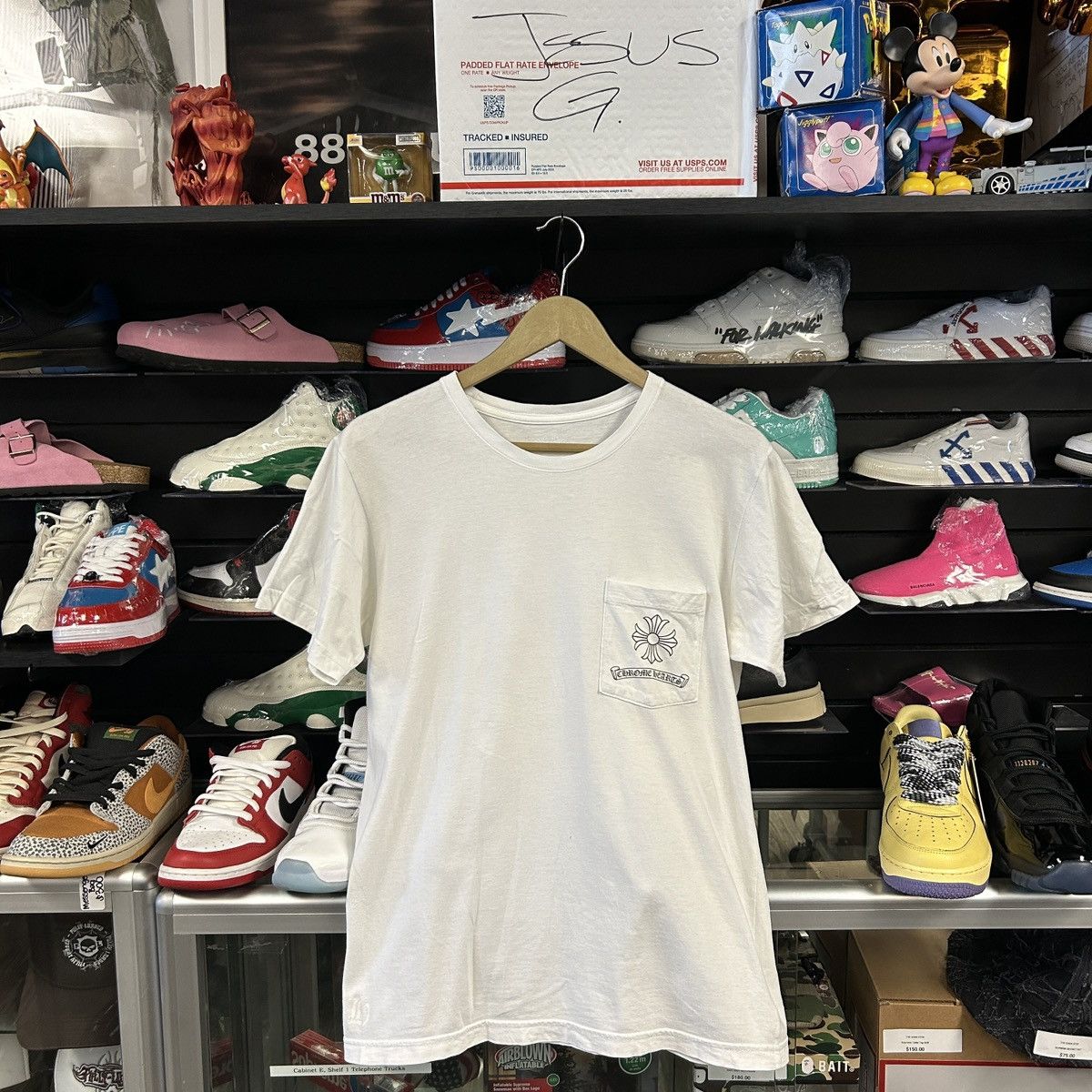 Chrome Hearts Chrome Hearts Large Dagger Tee White Size US M / EU 48-50 / 2 - 1 Thumbnail