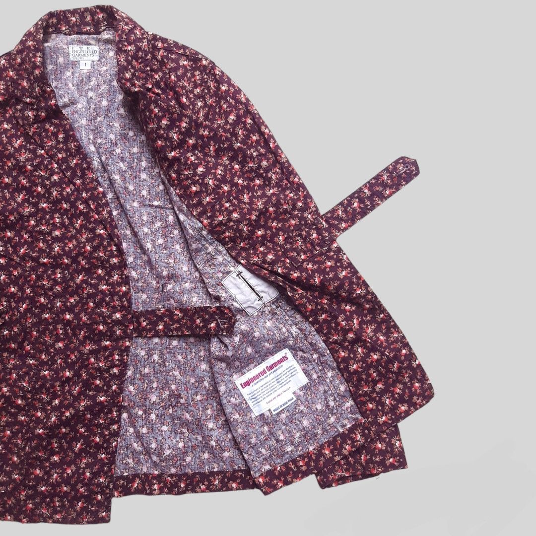 Engineered Garments × Nepenthes × Yohji Yamamoto F.W.K enginereed garments adjust floral blazer Size S / US 4 / IT 40 - 3 Thumbnail