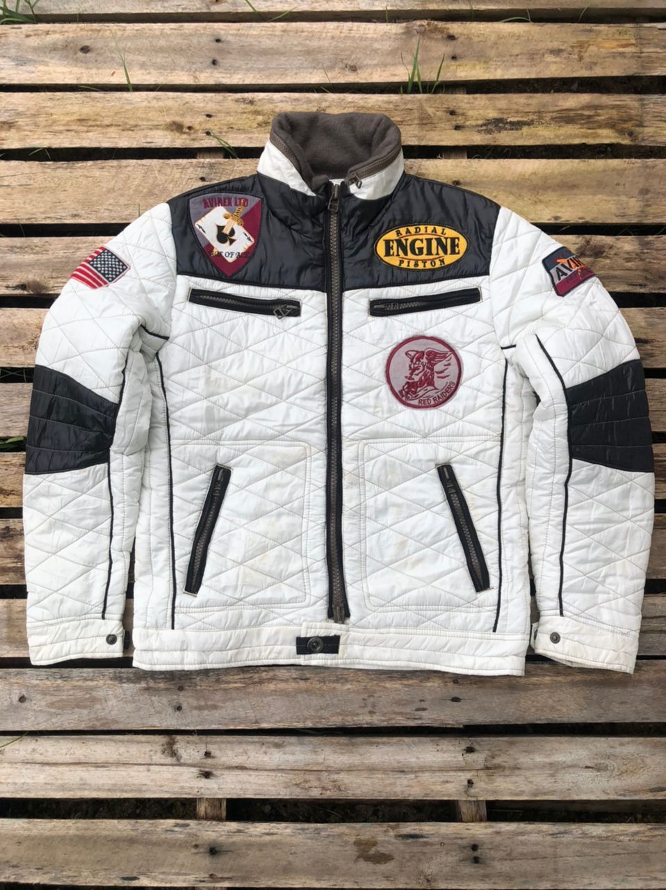 Avirex × Vintage Vintage Avirex Quilted Puffer Jacket Size US M / EU 48-50 / 2 - 1 Thumbnail