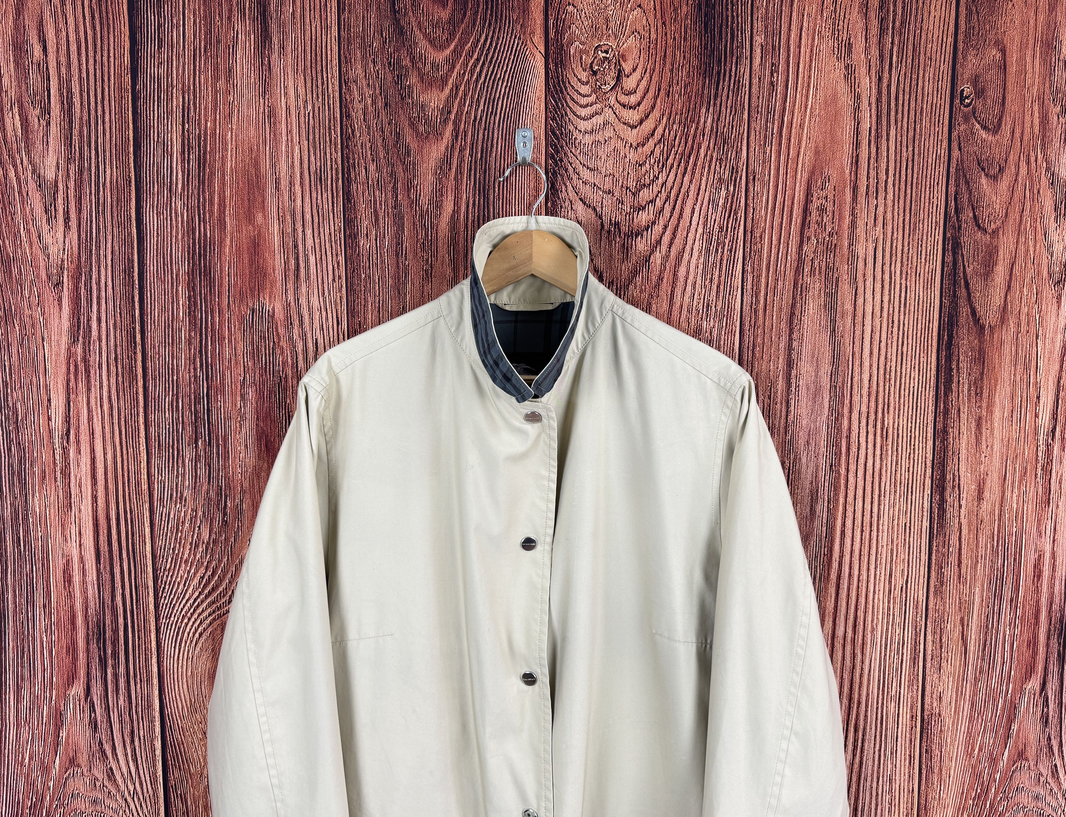 Burberry BURBERRY London Vintage Check Colar Womens Trench Coat Size XL / US 12-14 / IT 48-50 - 2 Thumbnail