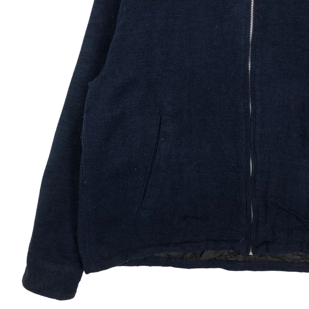Hysteric Glamour 🔥Vintage Wool Biker Bomber Jacket Break Off Japan Size US L / EU 52-54 / 3 - 4 Thumbnail