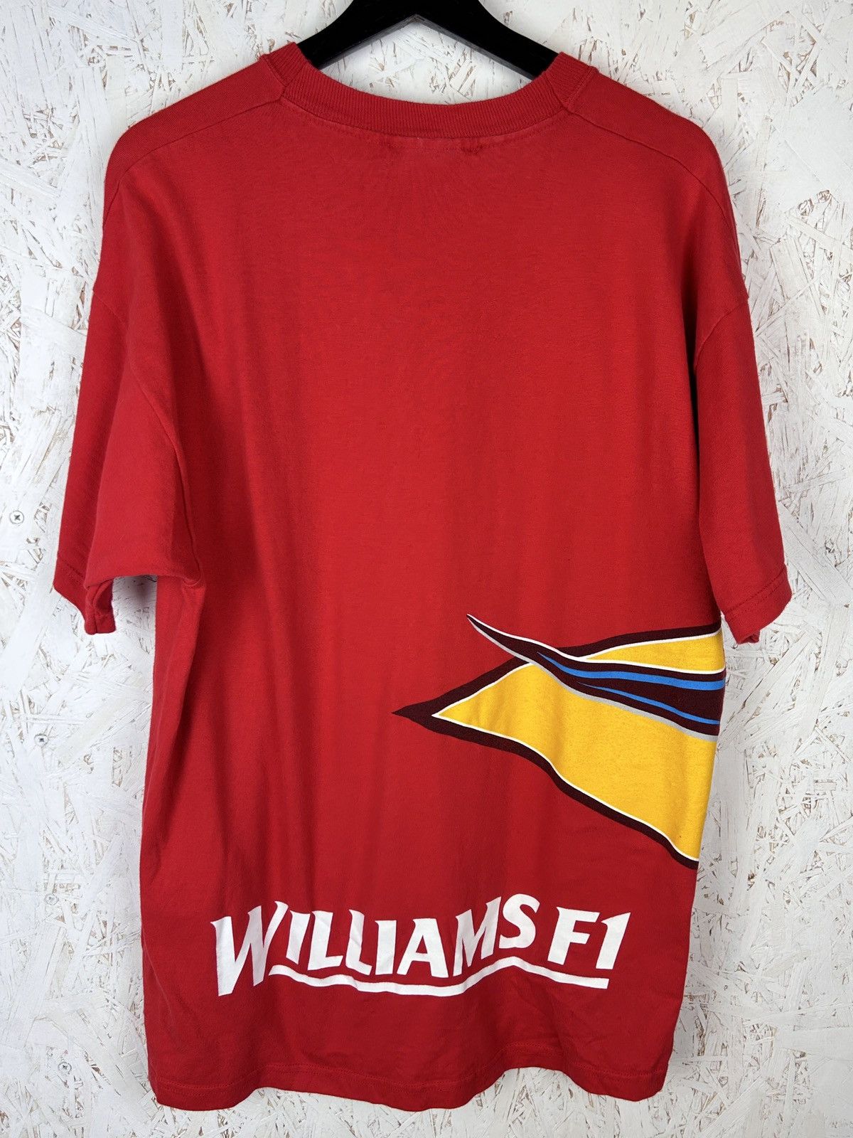 Formula 1 90s Vintage Formula 1 Williams Winfield Racing T-Shirt Red Size US XL / EU 56 / 4 - 5 Thumbnail