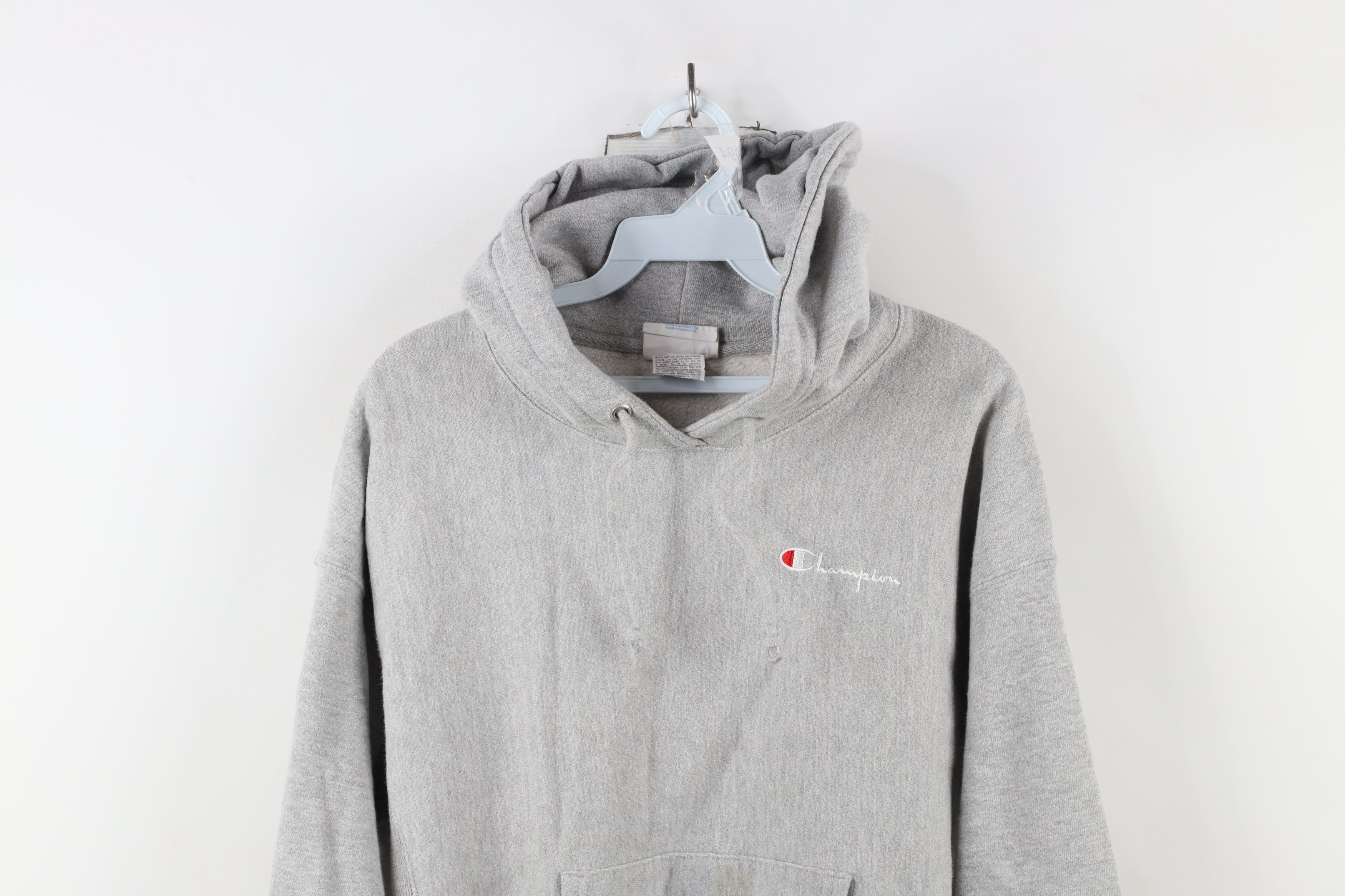 Champion × Vintage Champion Reverse Weave Heavyweight Hoodie Sweatshirt Gray Size US M / EU 48-50 / 2 - 2 Thumbnail