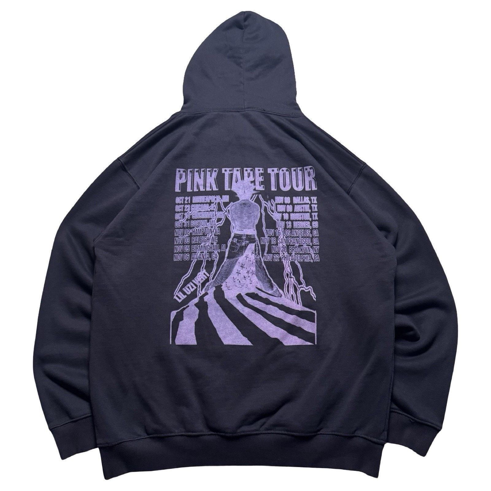 Other Lil Uzi Vert Concert Pink Tape Tour Graphic Hoodie Mens XL Size US XL / EU 56 / 4 - 7 Thumbnail