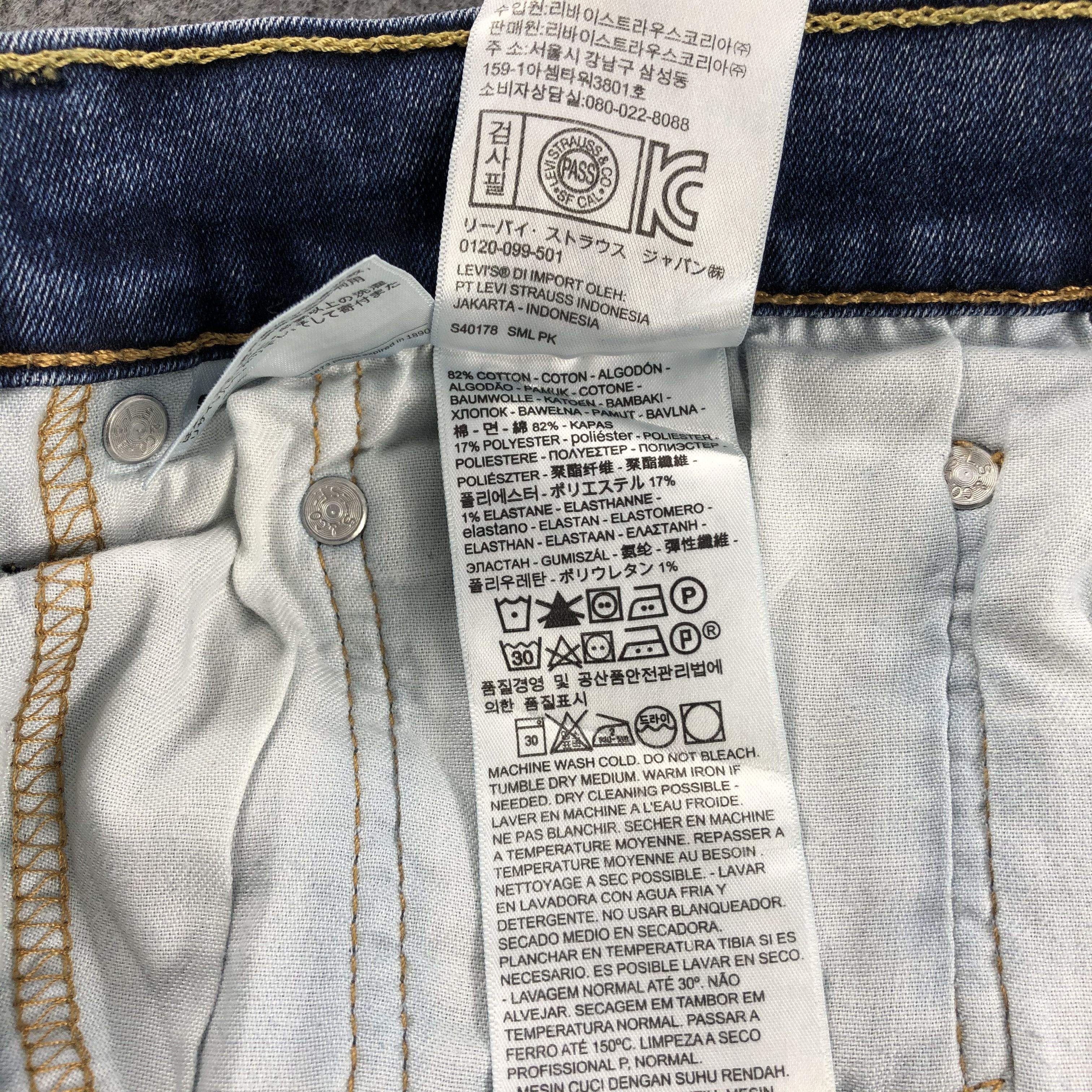 Levi's Vintage Distress Levis 507 Jeans-JM1180 Size US 34 / EU 50 - 11 Thumbnail
