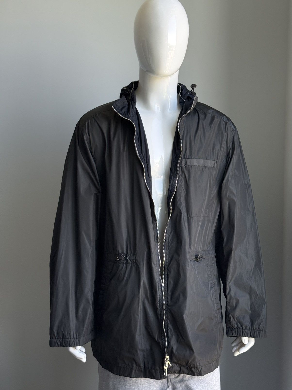 Prada Prada Reversible jacket Big Logo Nylon Size US XXL / EU 58 / 5 - 3 Thumbnail
