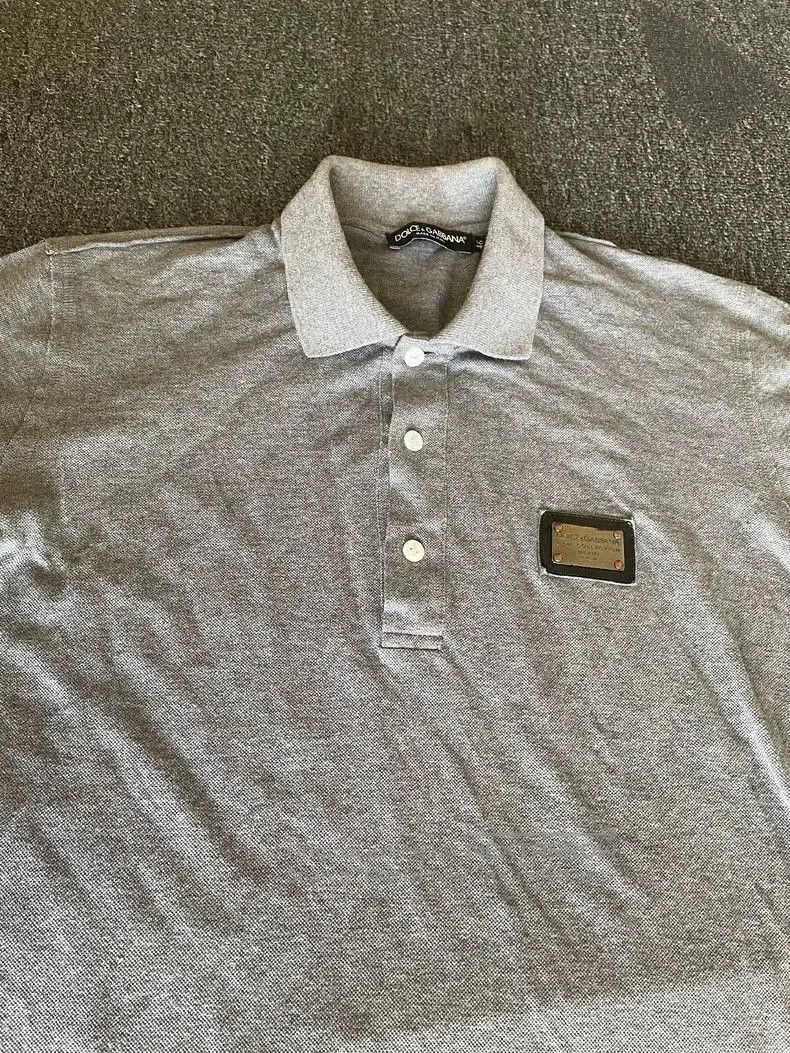 Dolce & Gabbana Dolce&Gabbana Men's Short Sleeve Polo. Size US M / EU 48-50 / 2 - 2 Thumbnail