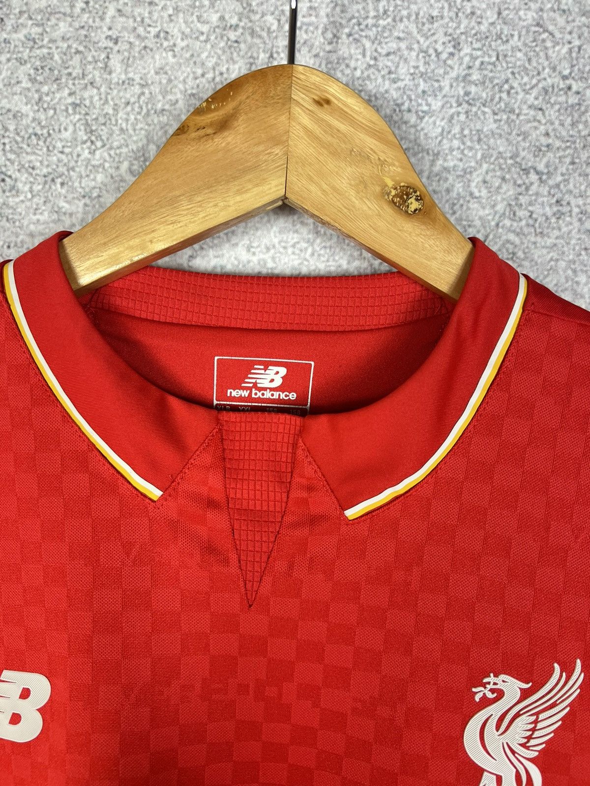Other FC Liverpool 2015 2016 Home New Balance Soccer Jersey Shirt Size US S / EU 44-46 / 1 - 4 Thumbnail