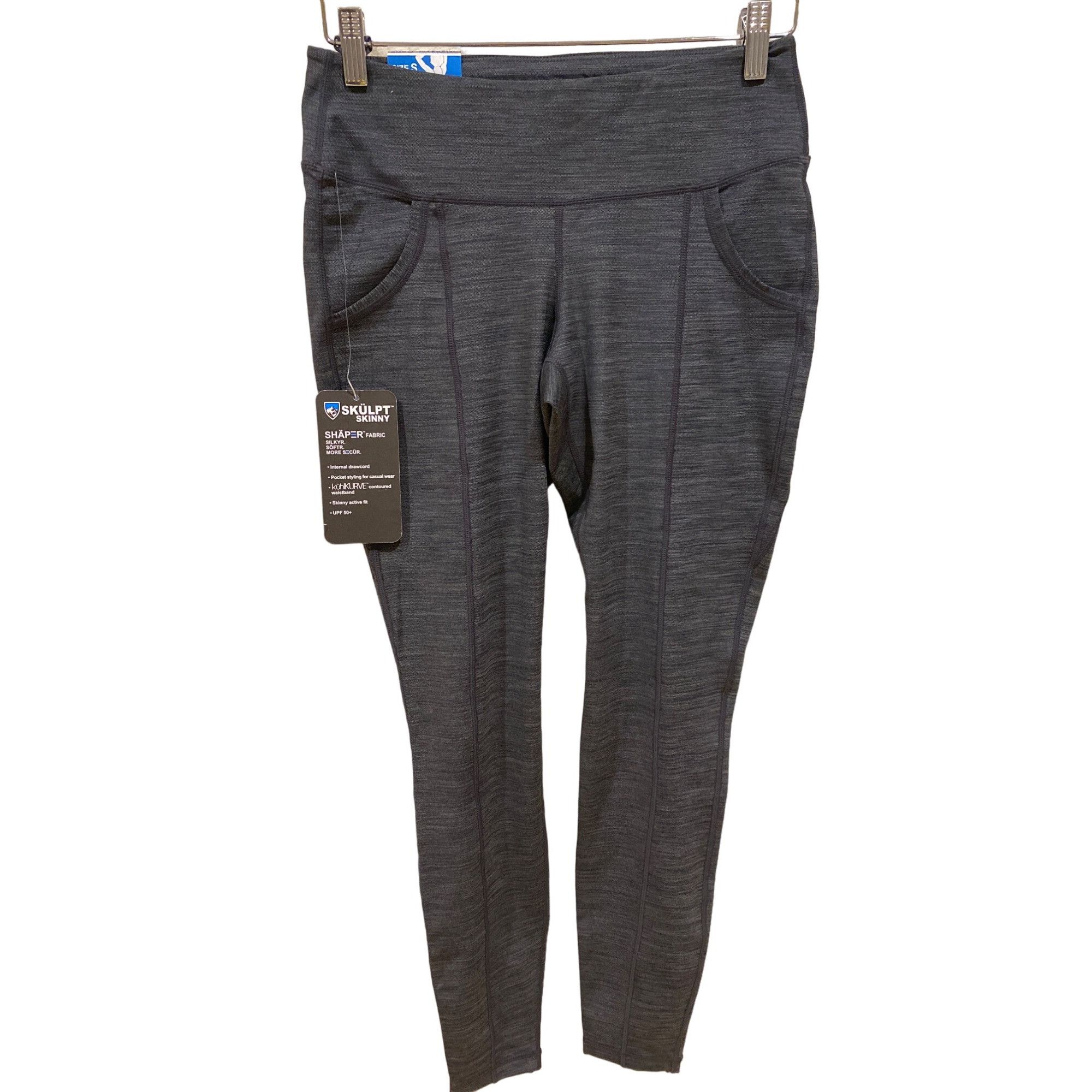Kuhl NWT KUHL W's Skulpt Skinny Stretch Pant in Heathered Charcoa Size 28" / US 6 / IT 42 - 3 Thumbnail