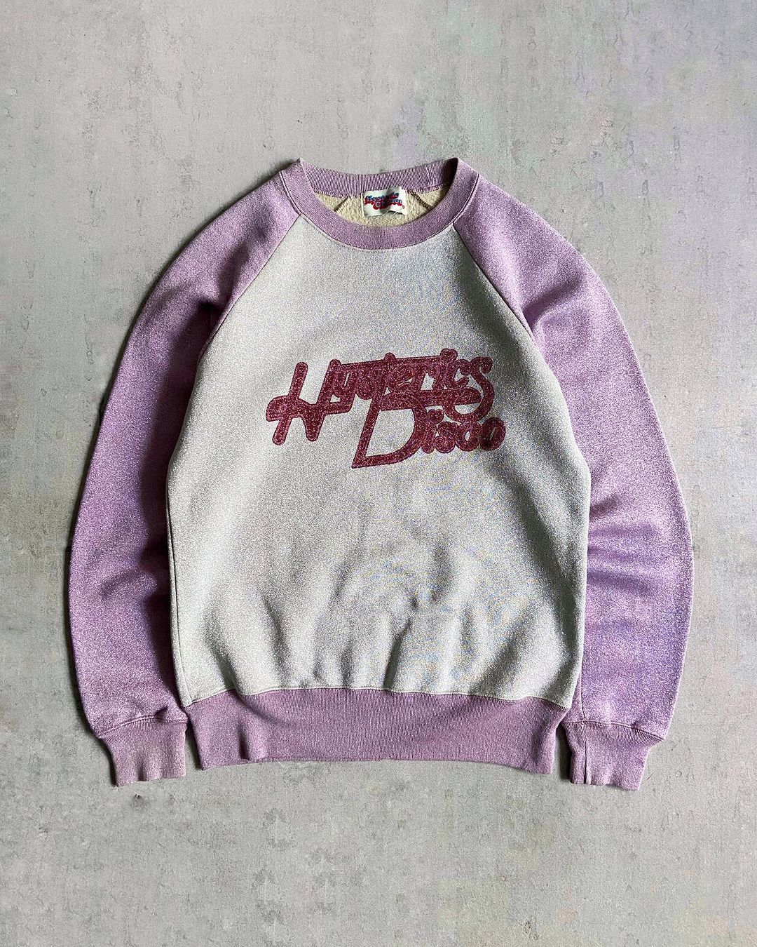 image of Vintage 1990S Hysteric Glamour Glitter Disco Sweater in Galaxy Glitter, Women's (Size Small)