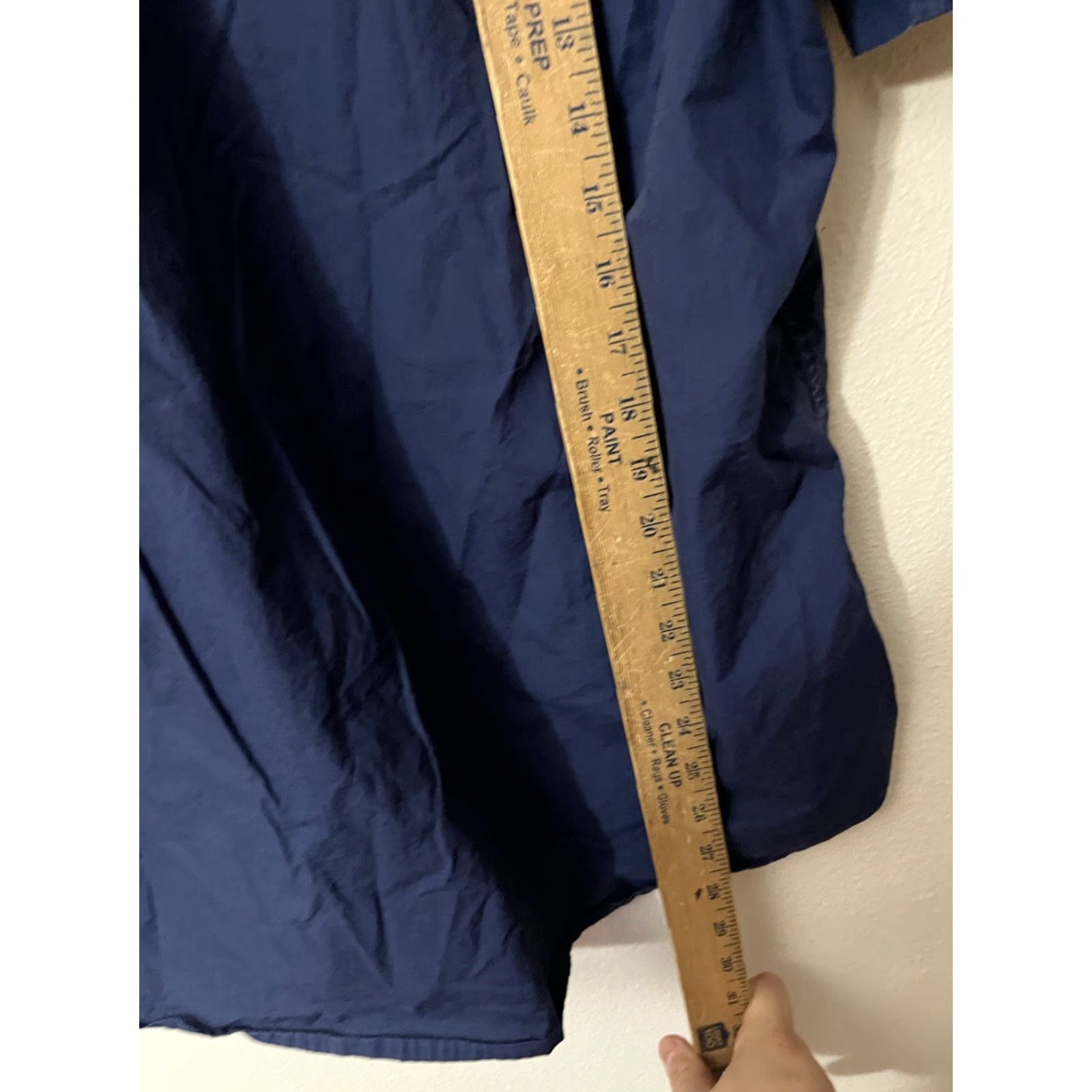 H&M H&M Shirt XL Blue Short Sleeve Button-Down Regular Fit Mens Size US XL / EU 56 / 4 - 4 Thumbnail