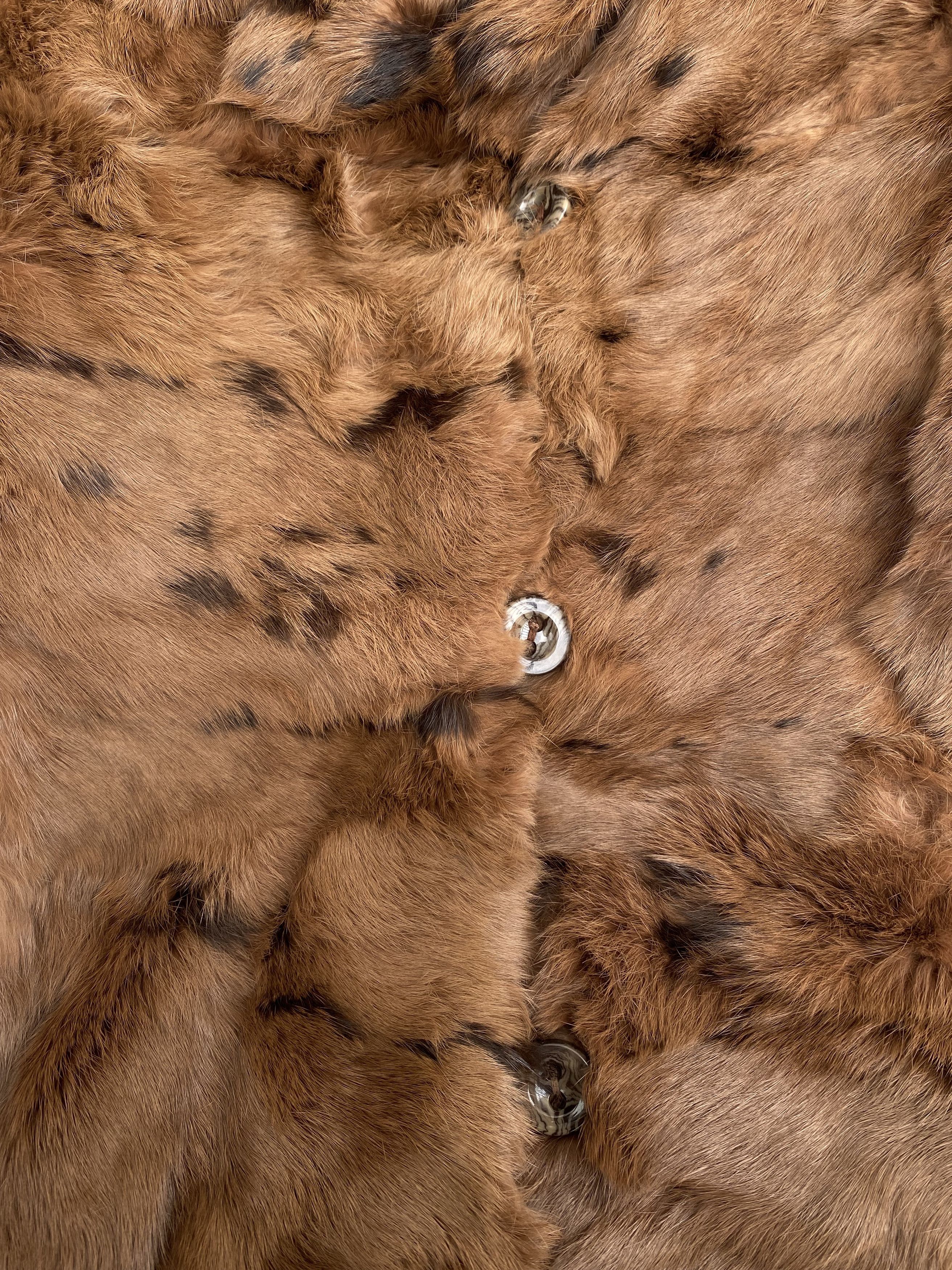 Other Vintage Rabbit Fur Coat Size M / US 6-8 / IT 42-44 - 10 Thumbnail