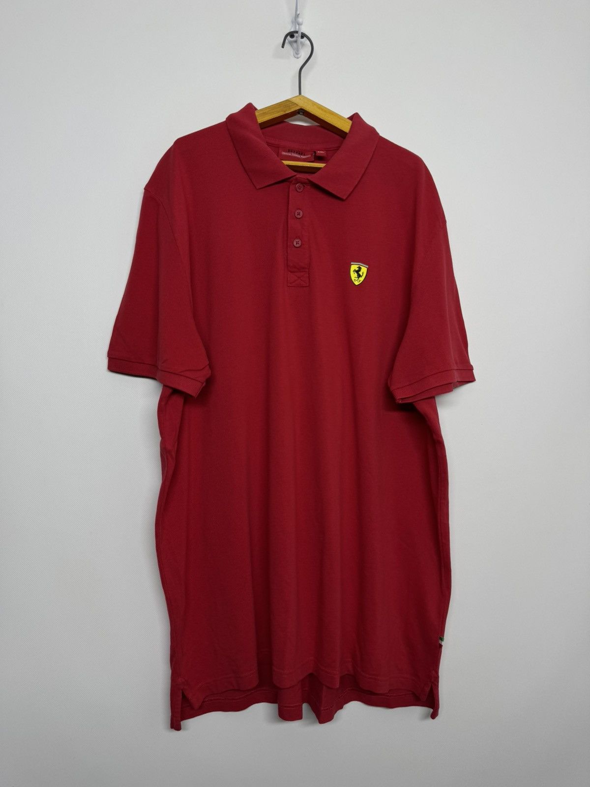 Ferrari Vintage Ferrari 90s Racing Polo Tee Motorsport F1 Rare Hype Size US XXL / EU 58 / 5 - 3 Thumbnail