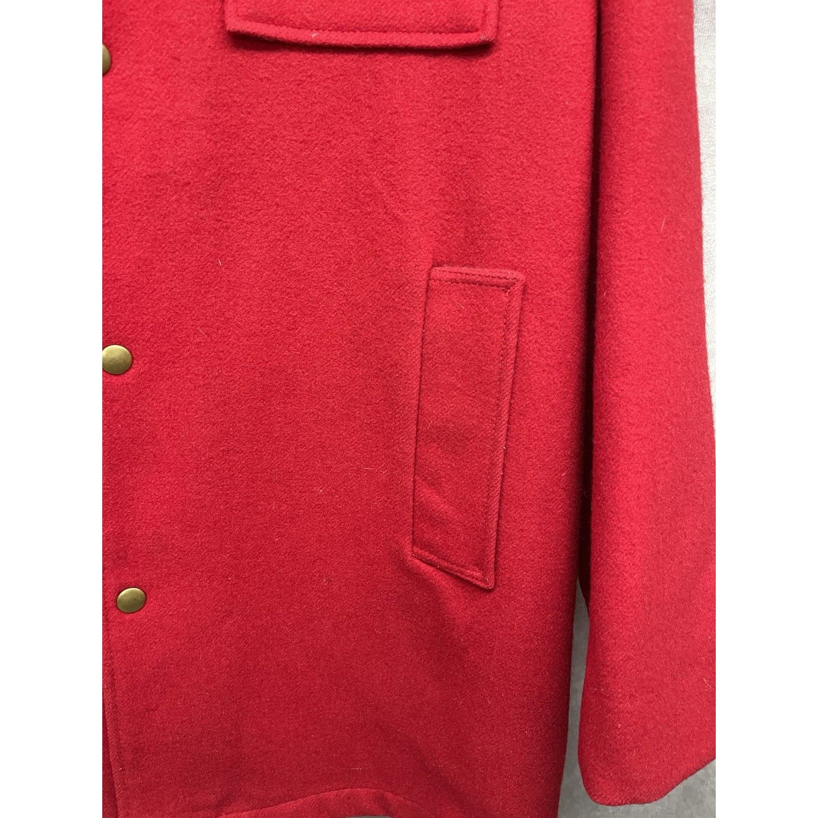 Other VINTAGE WOOLRICH RED WOOL MOUNTAIN PARKA SPLIT ZIP HOOD UNIS Size US L / EU 52-54 / 3 - 4 Thumbnail