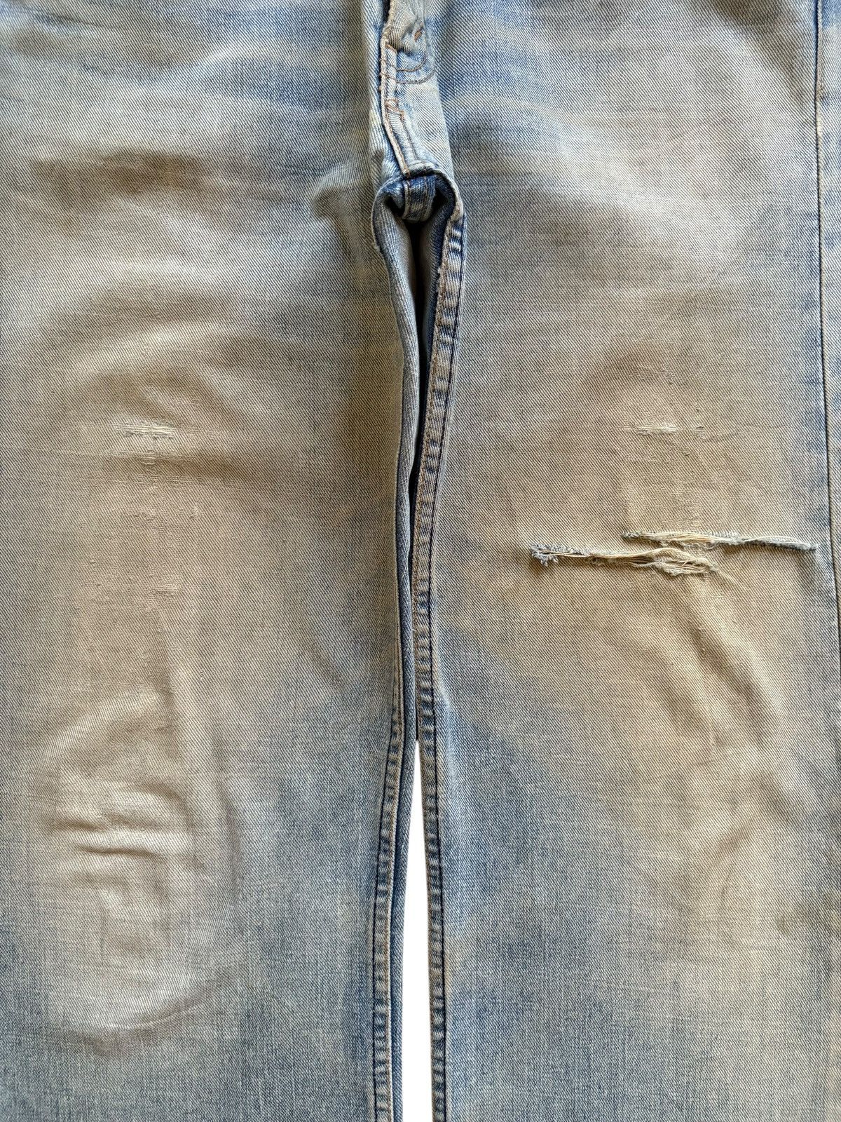 Levi's Vintage 90s Levis 534 Rusty Mud Wash Distressed Baggy Jeans Size US 34 / EU 50 - 5 Thumbnail
