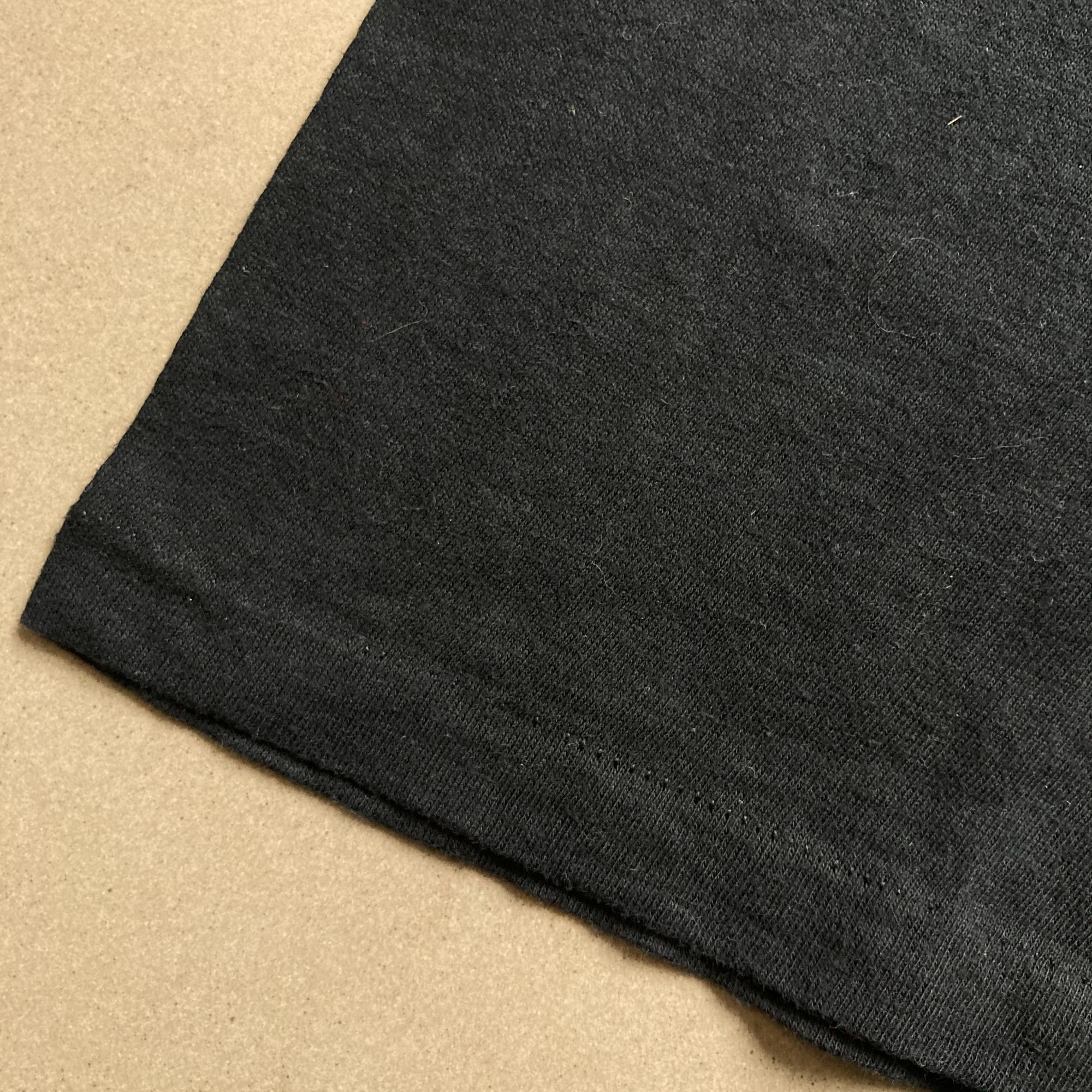 Hanes Vintage 80s Rainbow Down To Earth Black T-Shirt Hanes USA Si Size US M / EU 48-50 / 2 - 7 Thumbnail