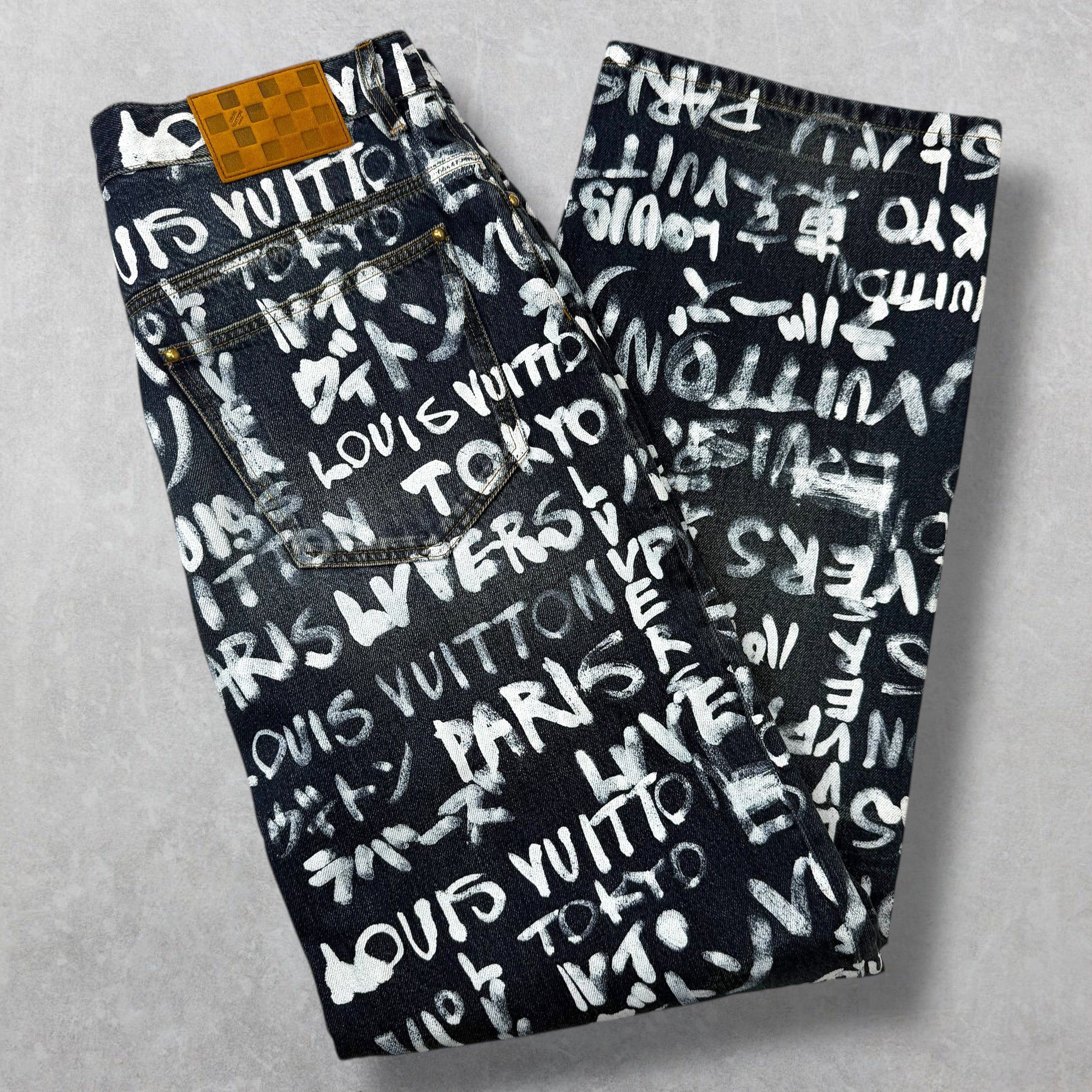 Louis Vuitton Louis Vuitton Denim Skate Pants 34 Size US 34 / EU 50 - 1 Thumbnail