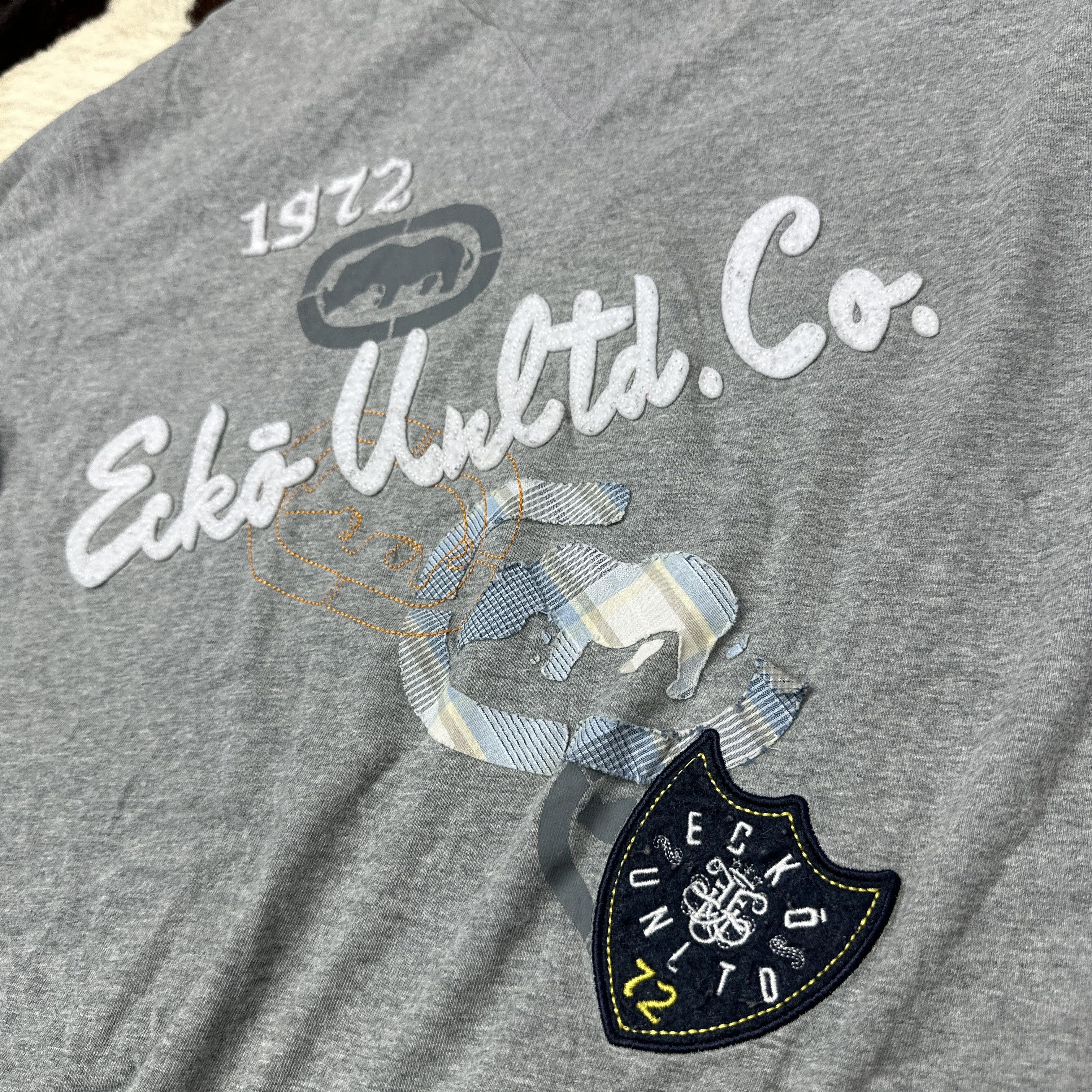 Ecko Unltd. Vintage Streetwear Skater Ecko Unltd Hip-Hop T-shirt Y2K Size US XXL / EU 58 / 5 - 5 Thumbnail