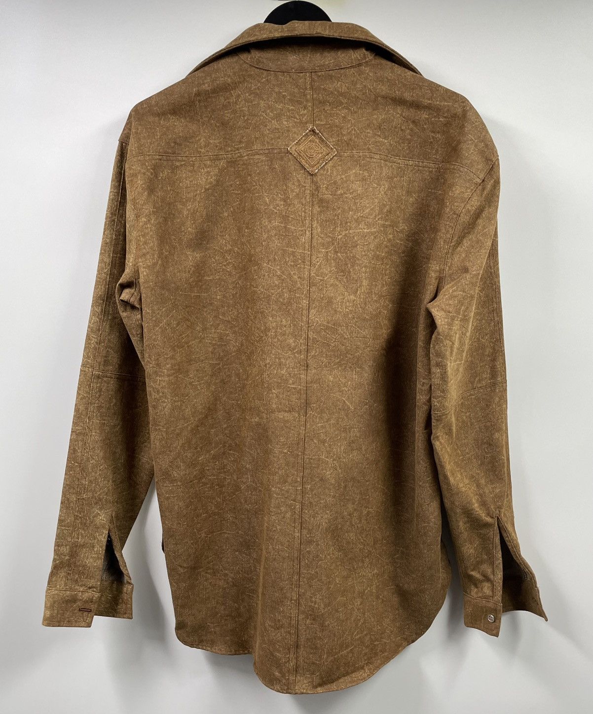 Other CNCPTS Brown Denim Rugby Long Sleeve Shirt Medium Size M / US 6-8 / IT 42-44 - 10 Thumbnail