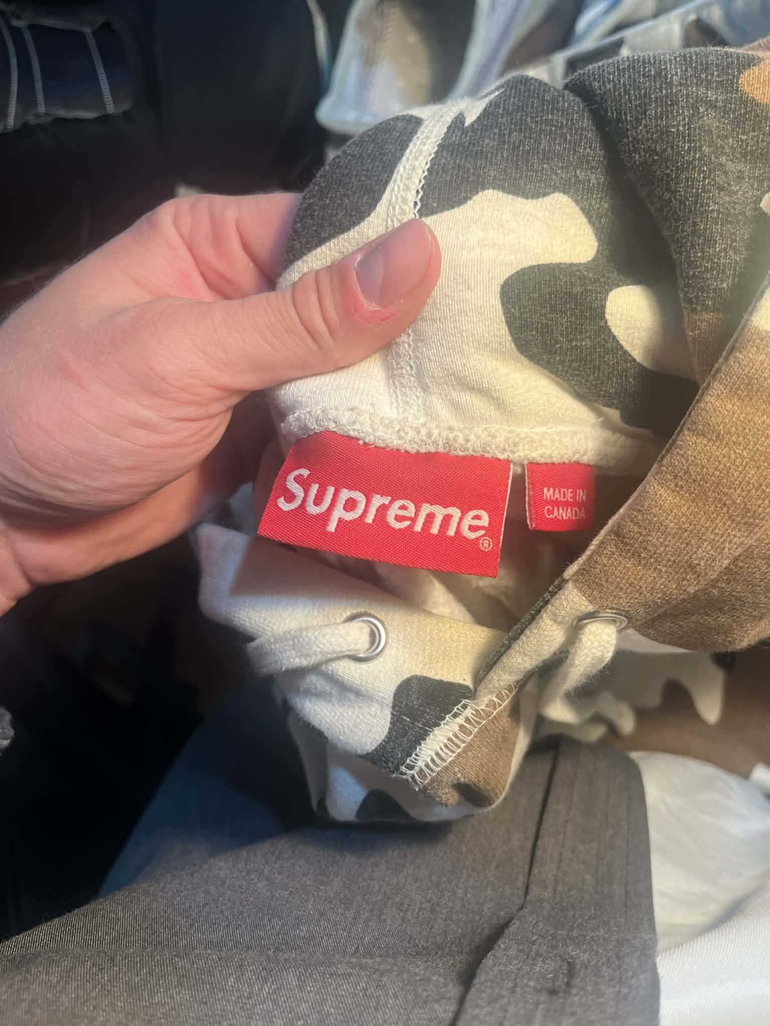 Supreme Supreme camo box logo hoodie Size US S / EU 44-46 / 1 - 6 Thumbnail