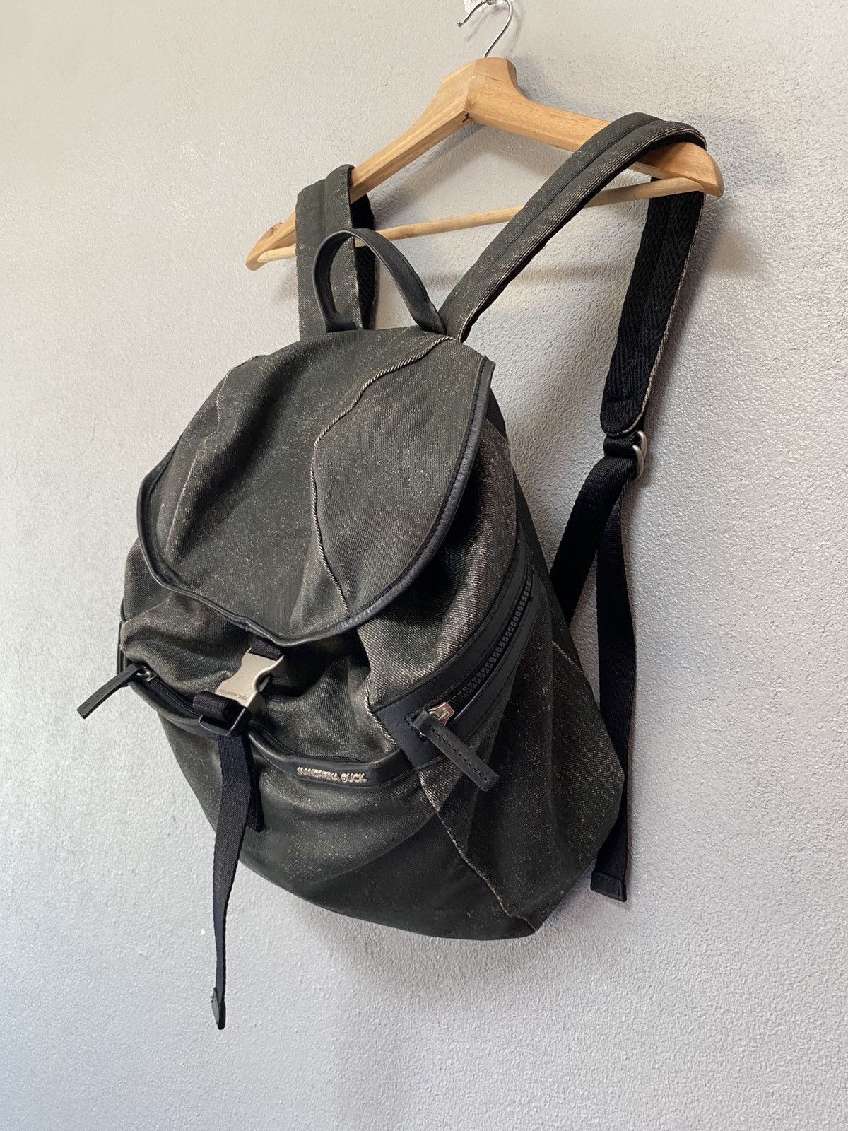 Mandarina Duck × Yohji Yamamoto Mandarina Duck by YohjiYamamoto backpack drawstring Size ONE SIZE - 4 Thumbnail