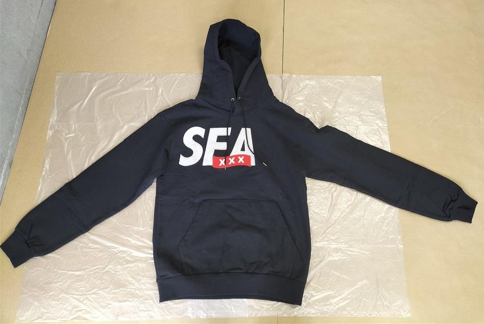 Japanese Brand WIND AND SEA x GOD SELECTION XXX - HOODIE BLACK SMALL Size US S / EU 44-46 / 1 - 3 Thumbnail
