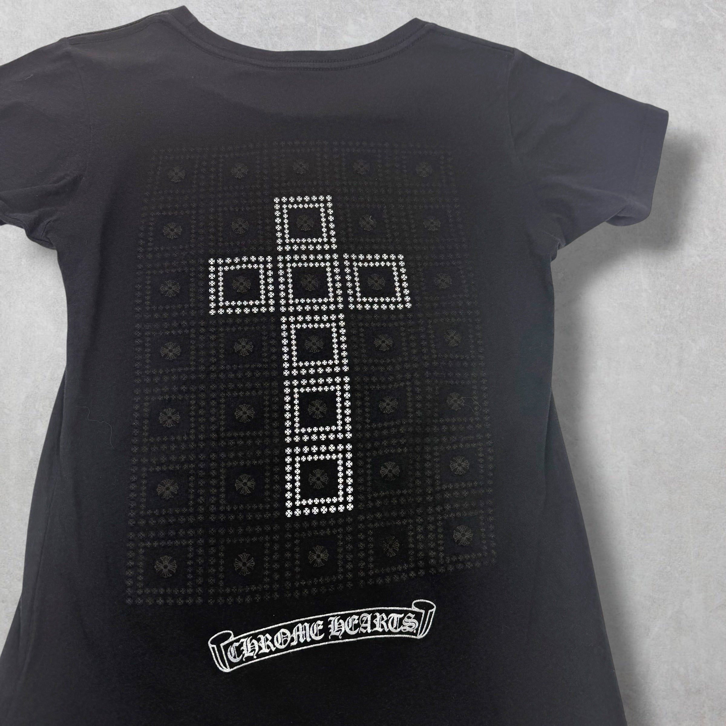 Chrome Hearts Chrome Hearts Cross Mosaic Tee S Size S / US 4 / IT 40 - 3 Thumbnail