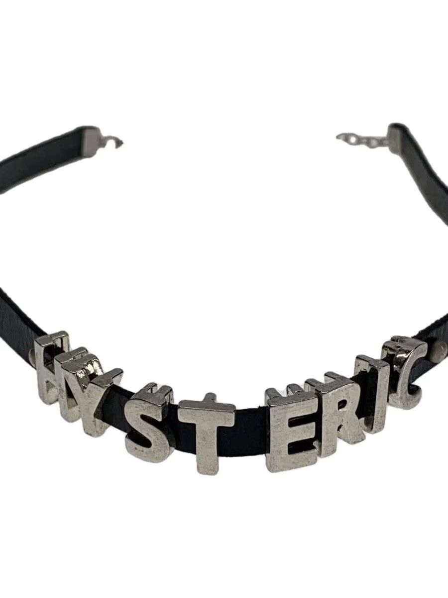 Hysteric Glamour Hysteric Script Buckle Logo Leather Choker Necklace Size ONE SIZE - 1 Thumbnail