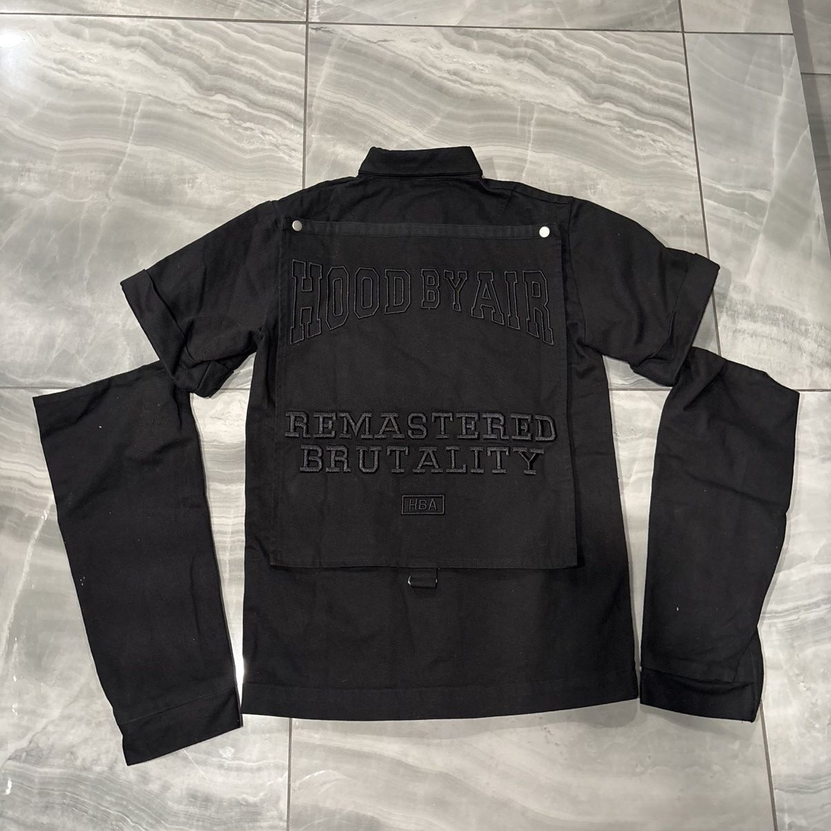Hba Hood by air brutally remastered jacket black