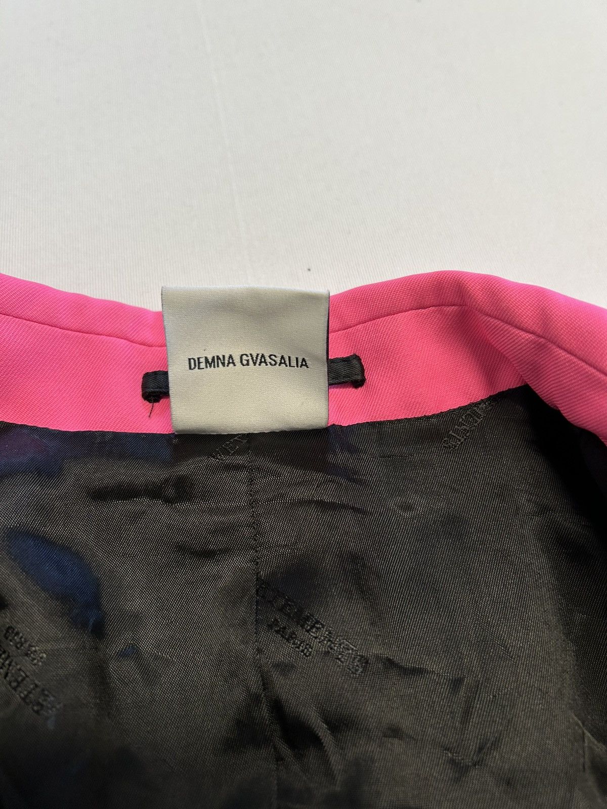 Vetements 2020 Oversized Blazer Pink Size 48L - 11 Thumbnail